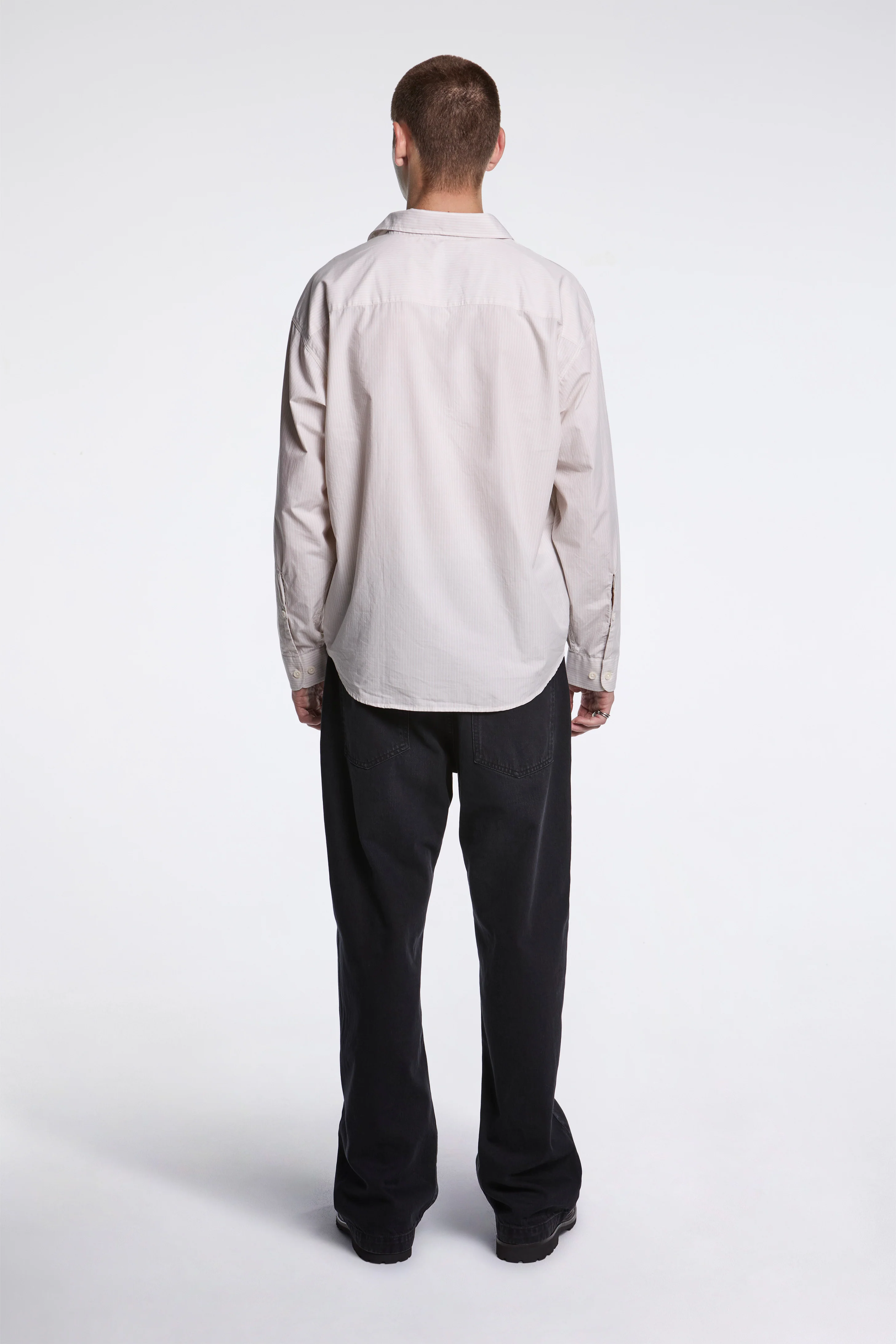 Exact Shirt Pale Office Stripe - Image 5