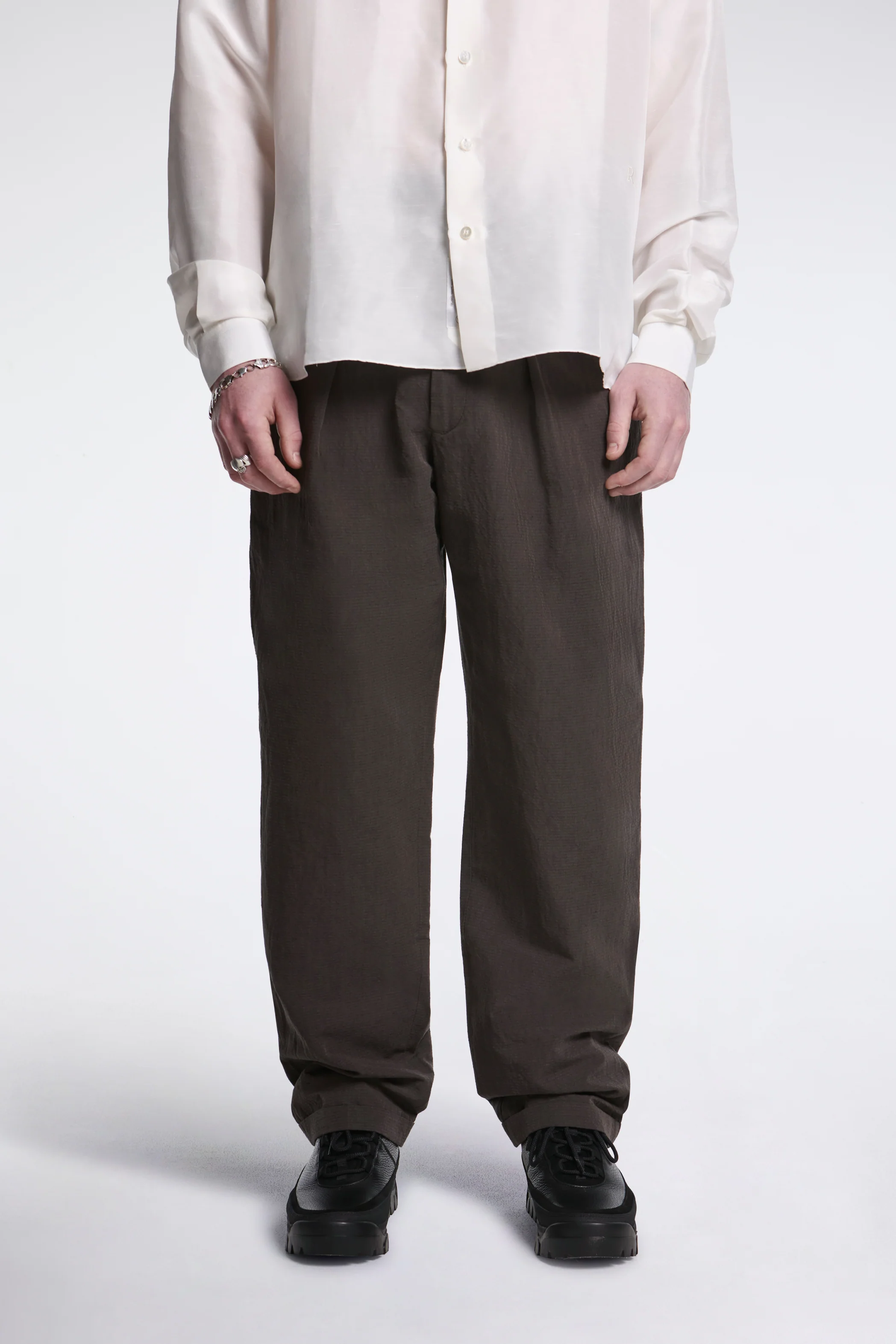 Fold Tailored Pants Black Coffee - Image 2