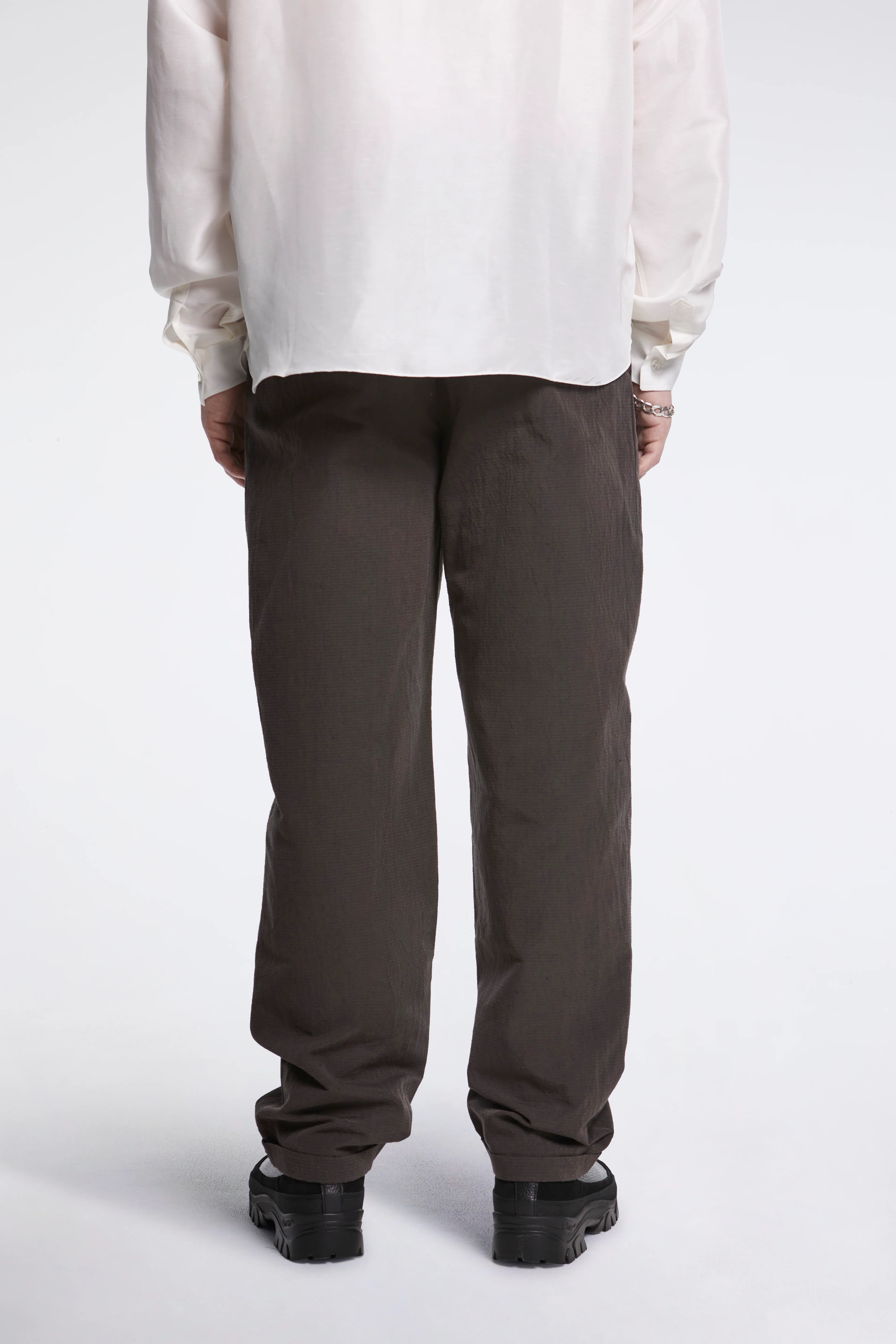 Fold Tailored Pants Black Coffee - Image 4