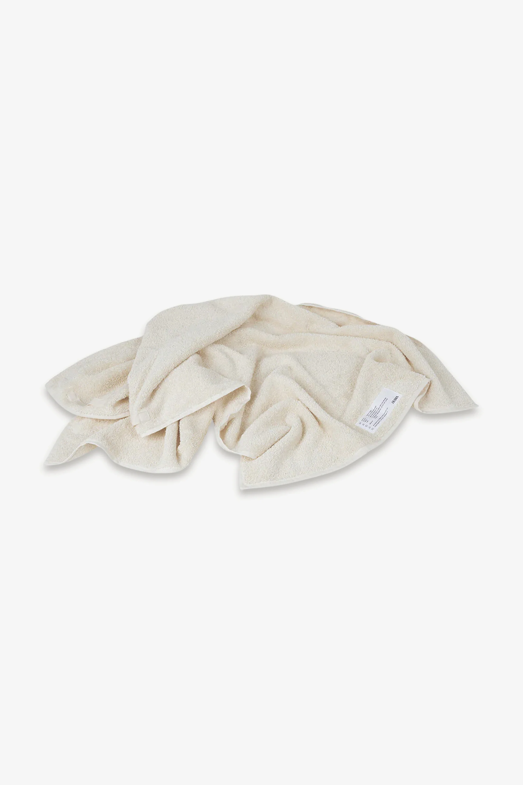 Heavy Bath Towel Bone White - Image 2