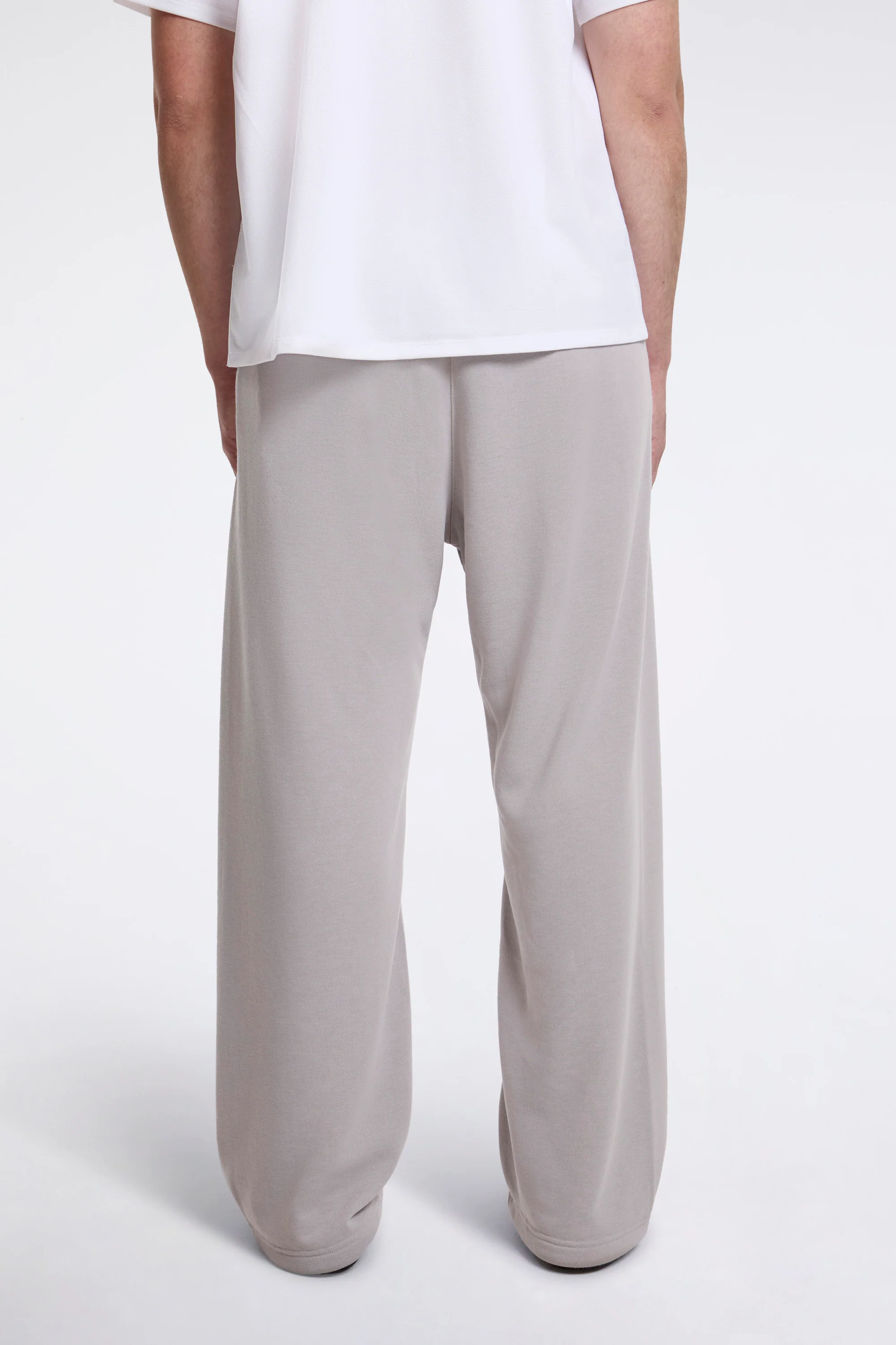 French Terry Sweatpants Cement - Image 3