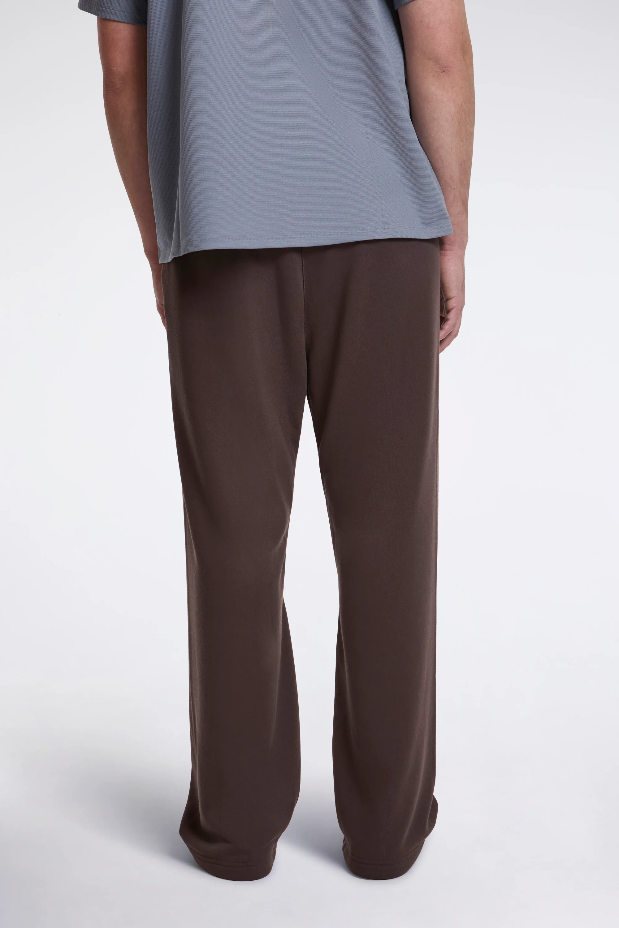 French Terry Sweatpants Umber - Image 2