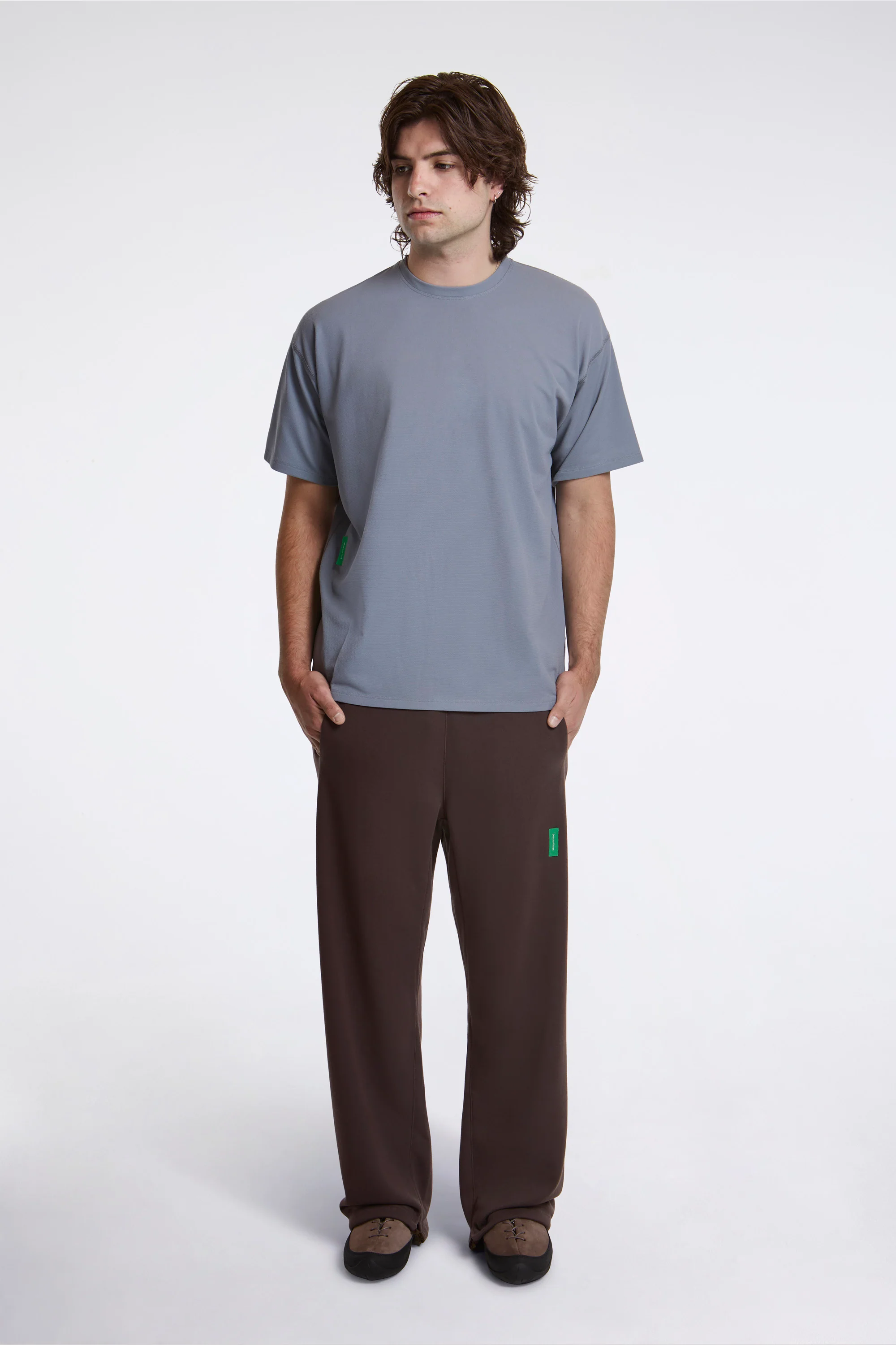 French Terry Sweatpants Umber - Image 3