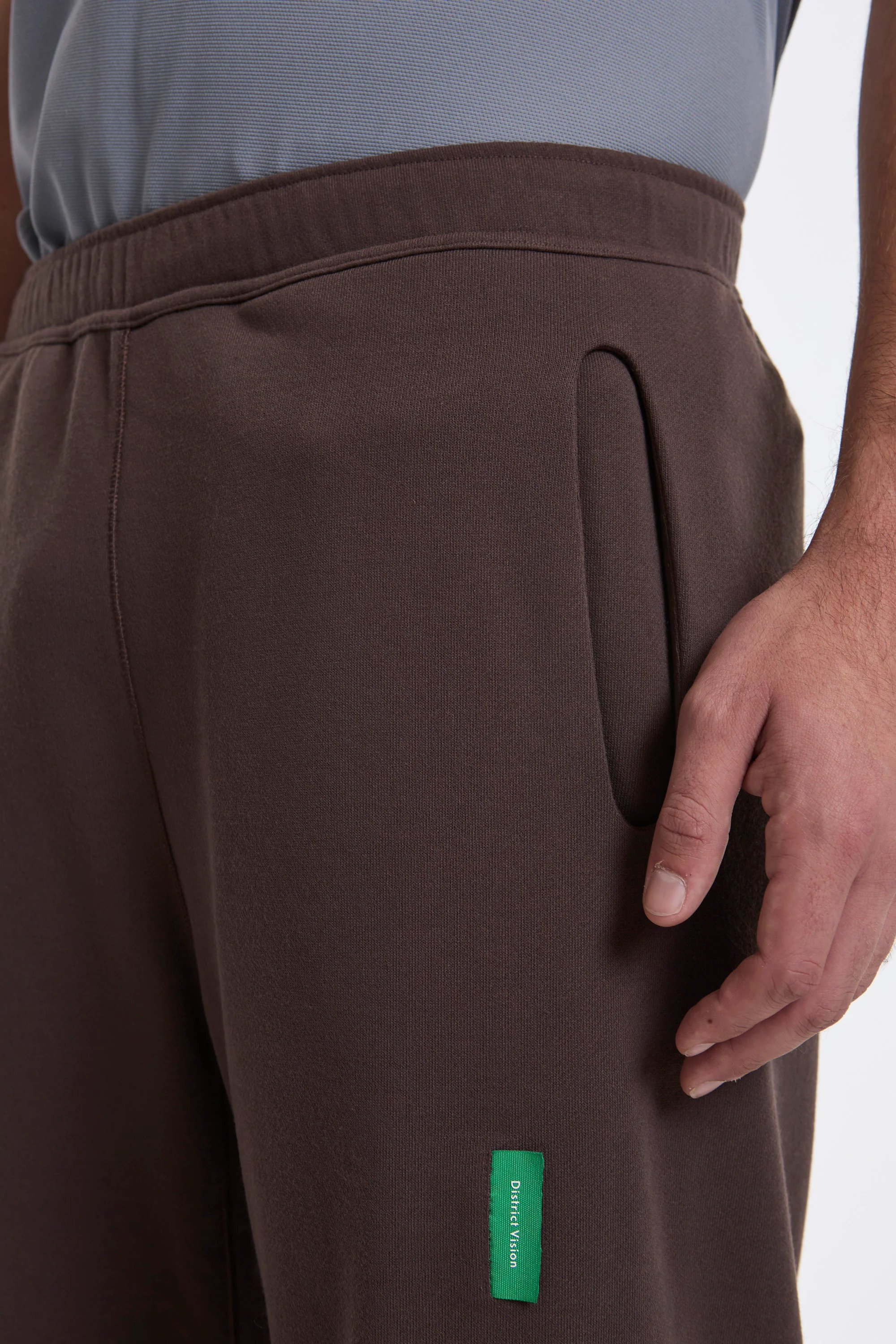 French Terry Sweatpants Umber - Image 6