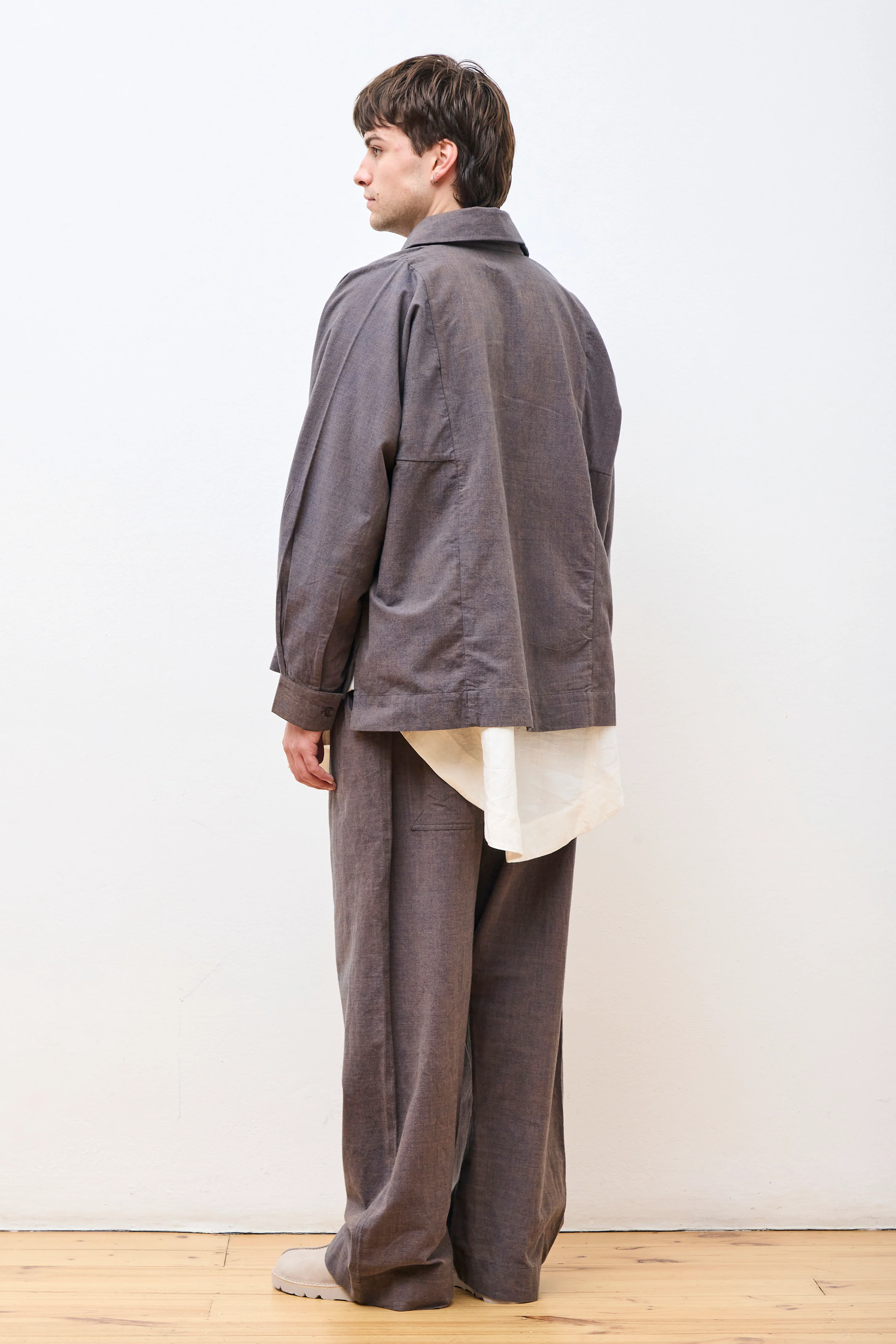 Farmer Jacket Persimmon & Indigo - Image 10