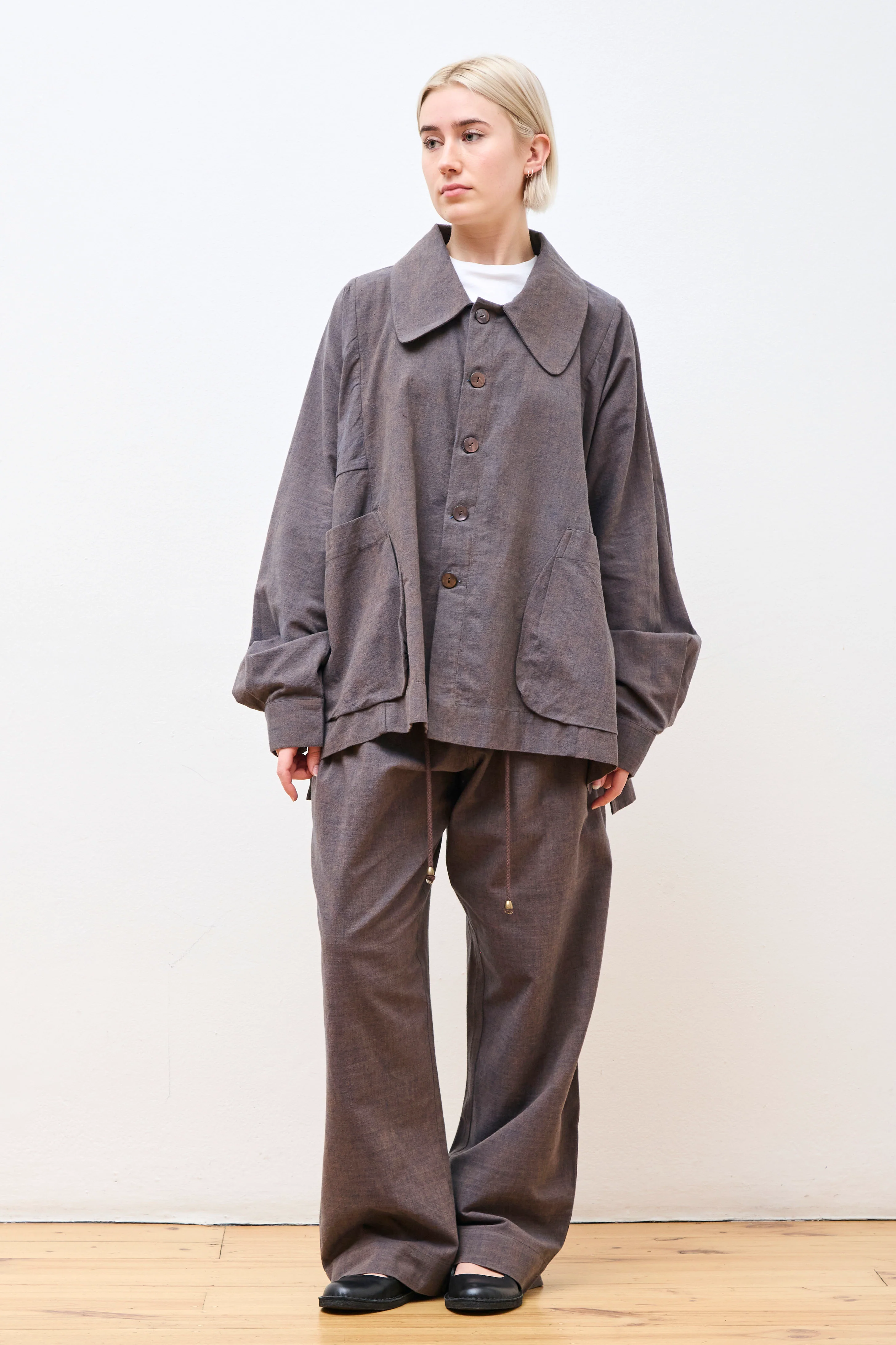 Farmer Jacket Persimmon & Indigo - Image 8