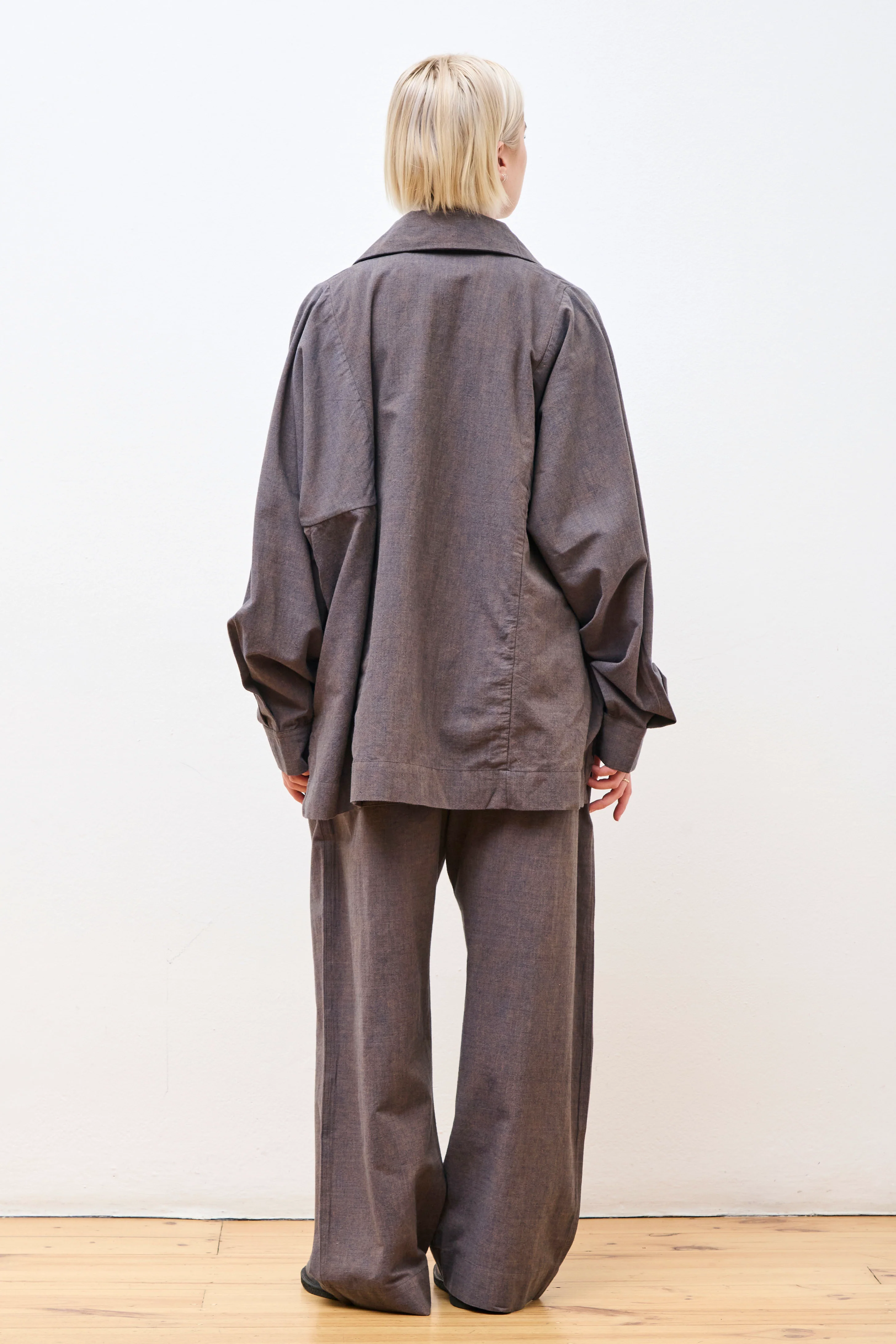Farmer Jacket Persimmon & Indigo - Image 9