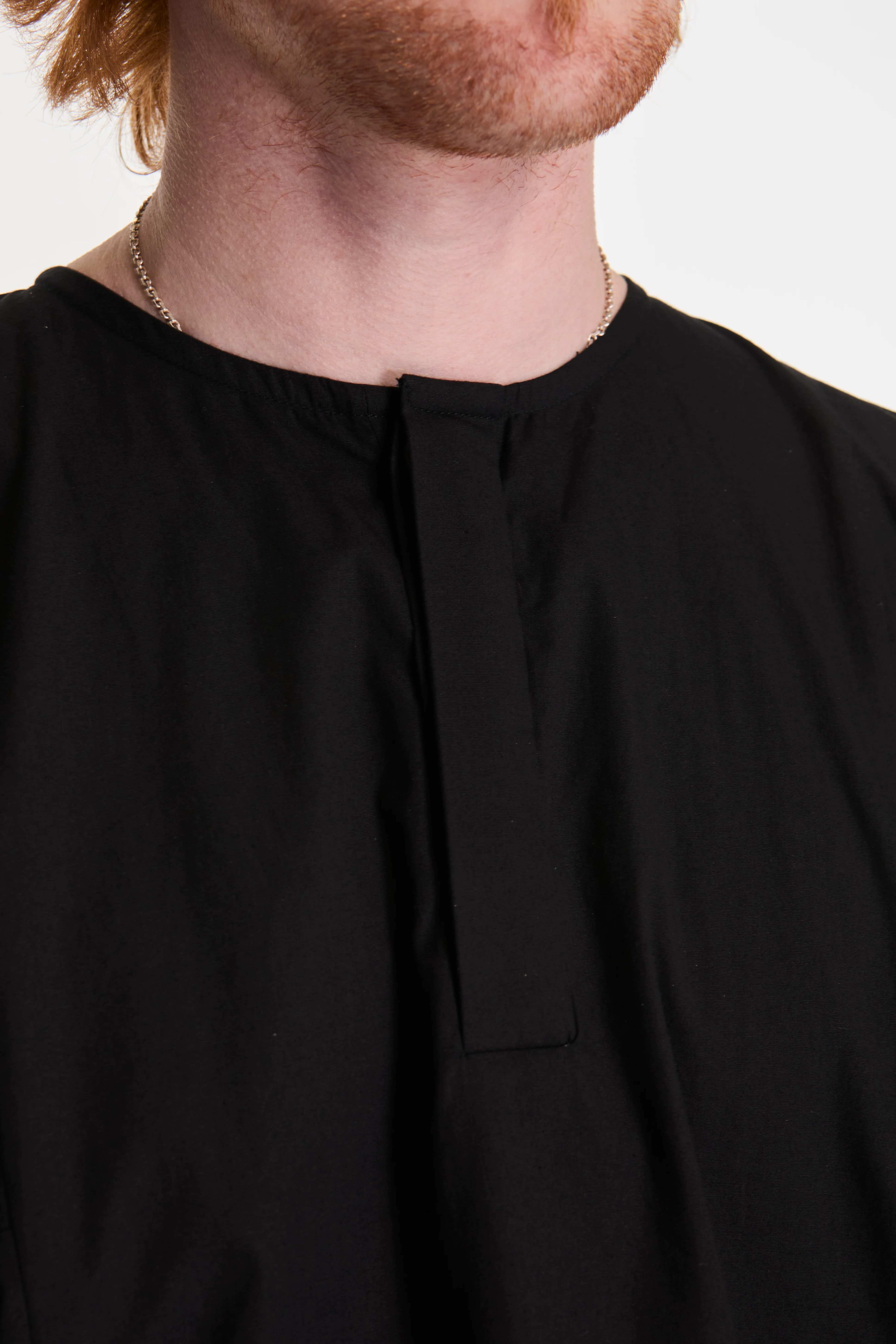 Fisherman Shirt Naturally Dyed Black - Image 3