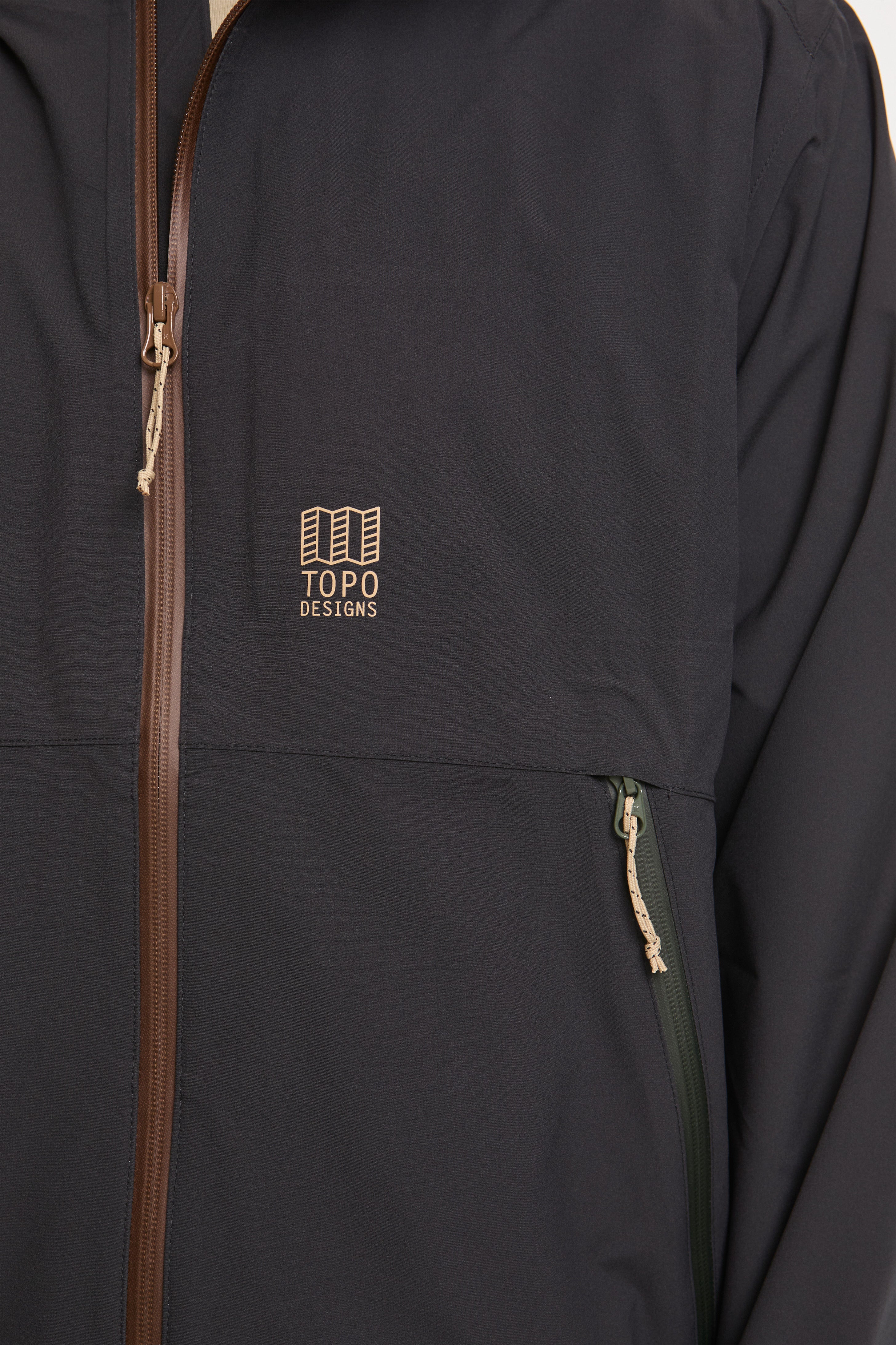 Global Jacket Mens Black/Neutral - Image 3