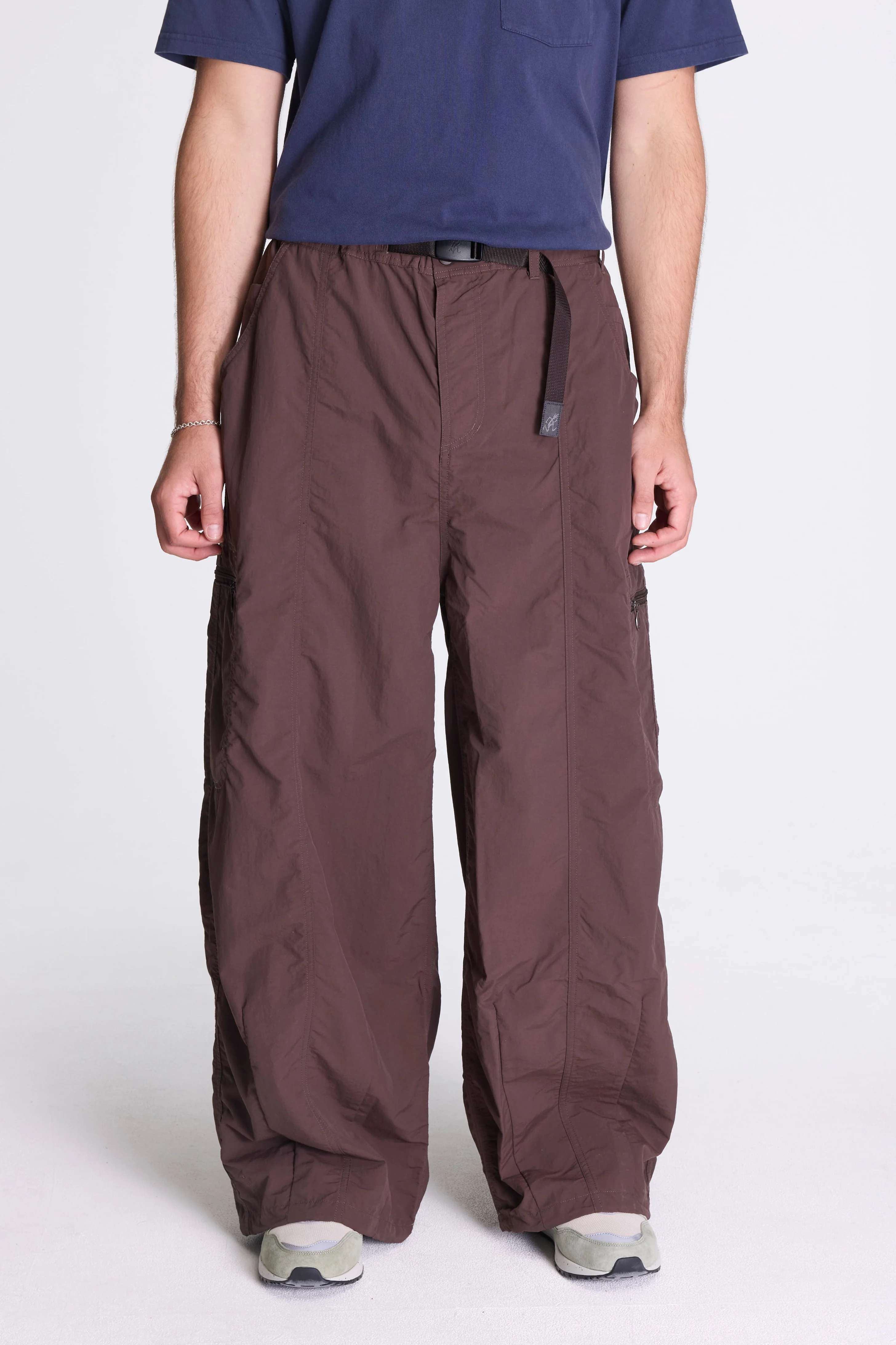 Loose Balloon Pant Deep Brown - Image 3