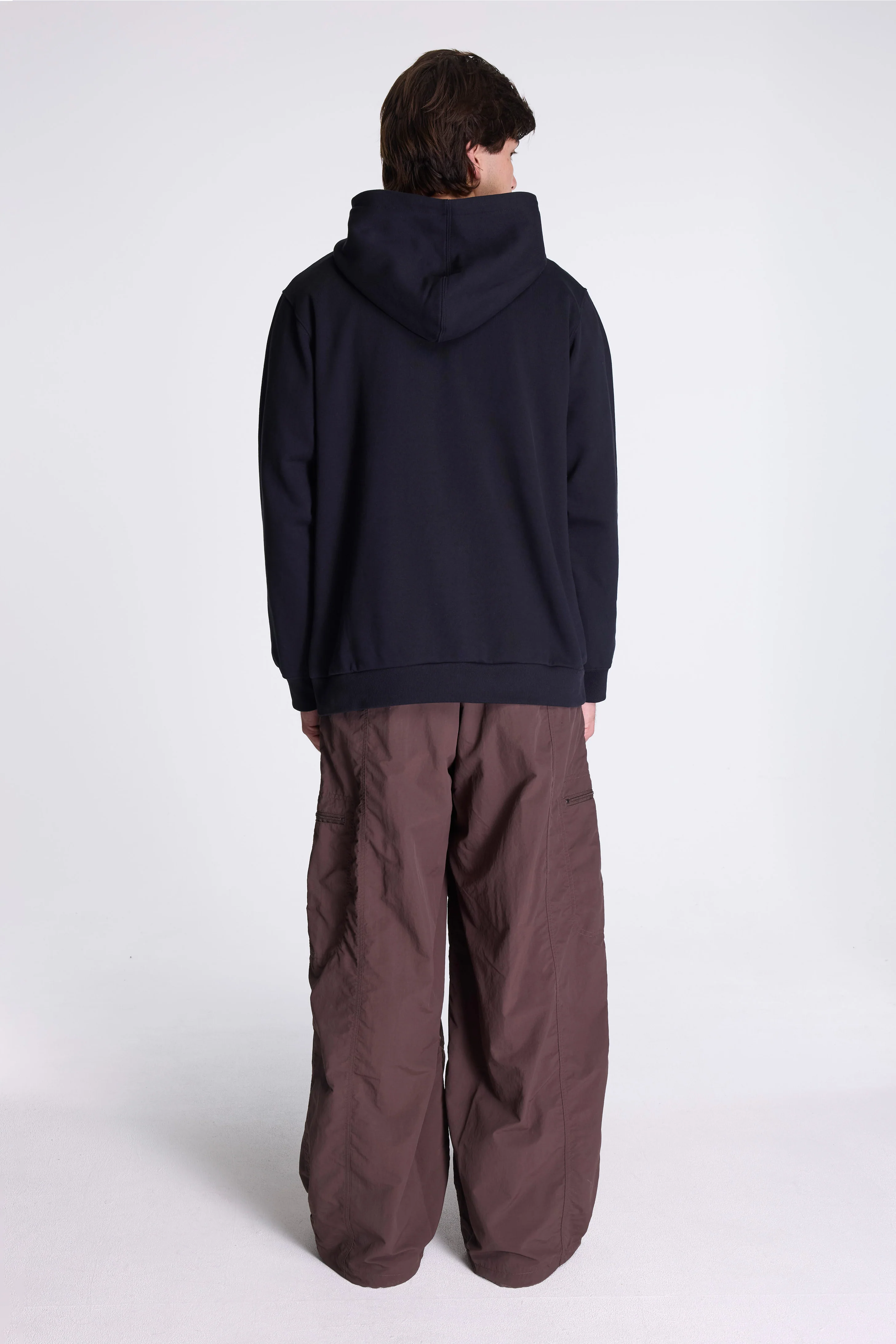 Loose Balloon Pant Deep Brown - Image 7