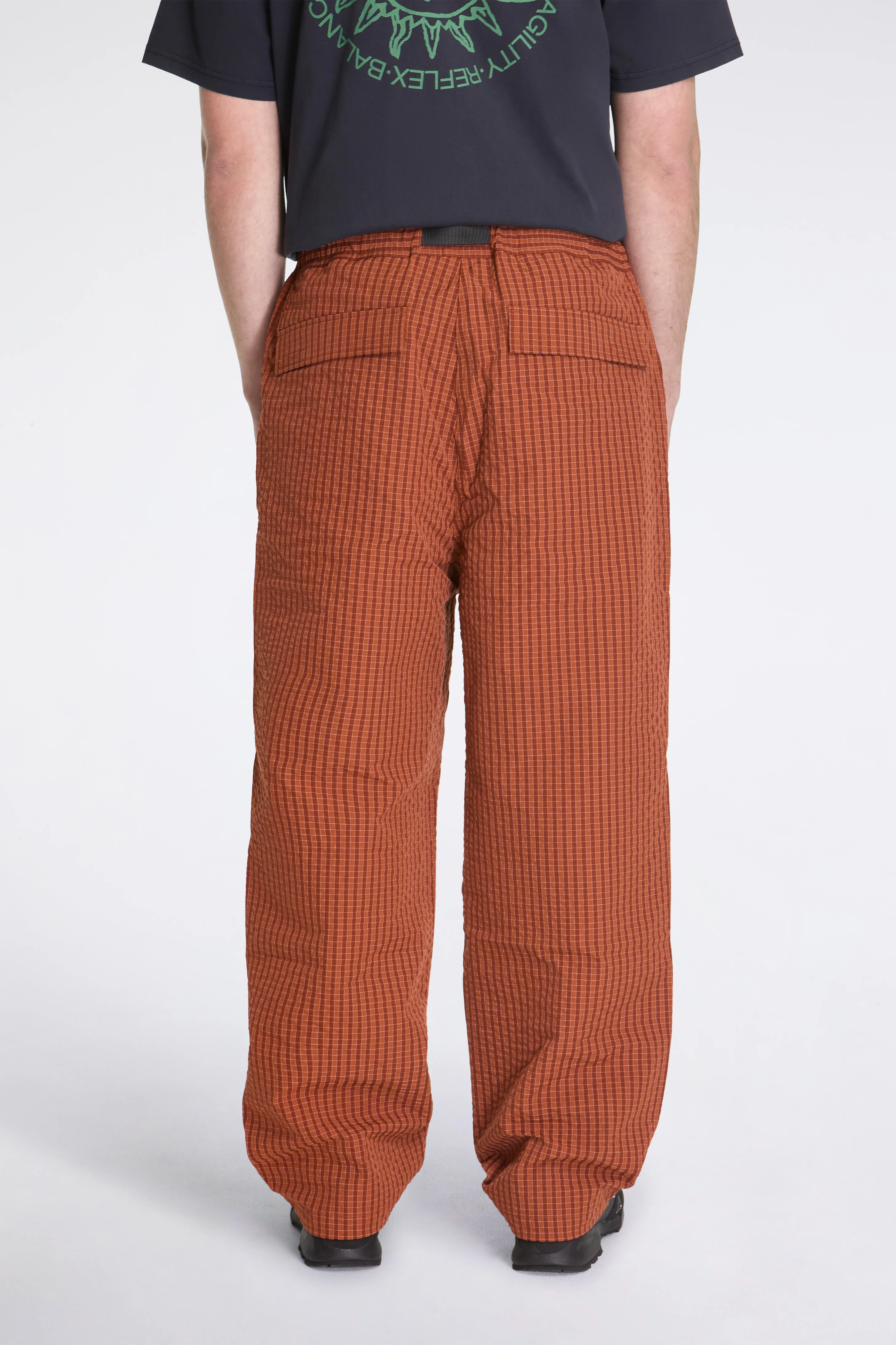 Northside Plaid Pant Brick - Image 2