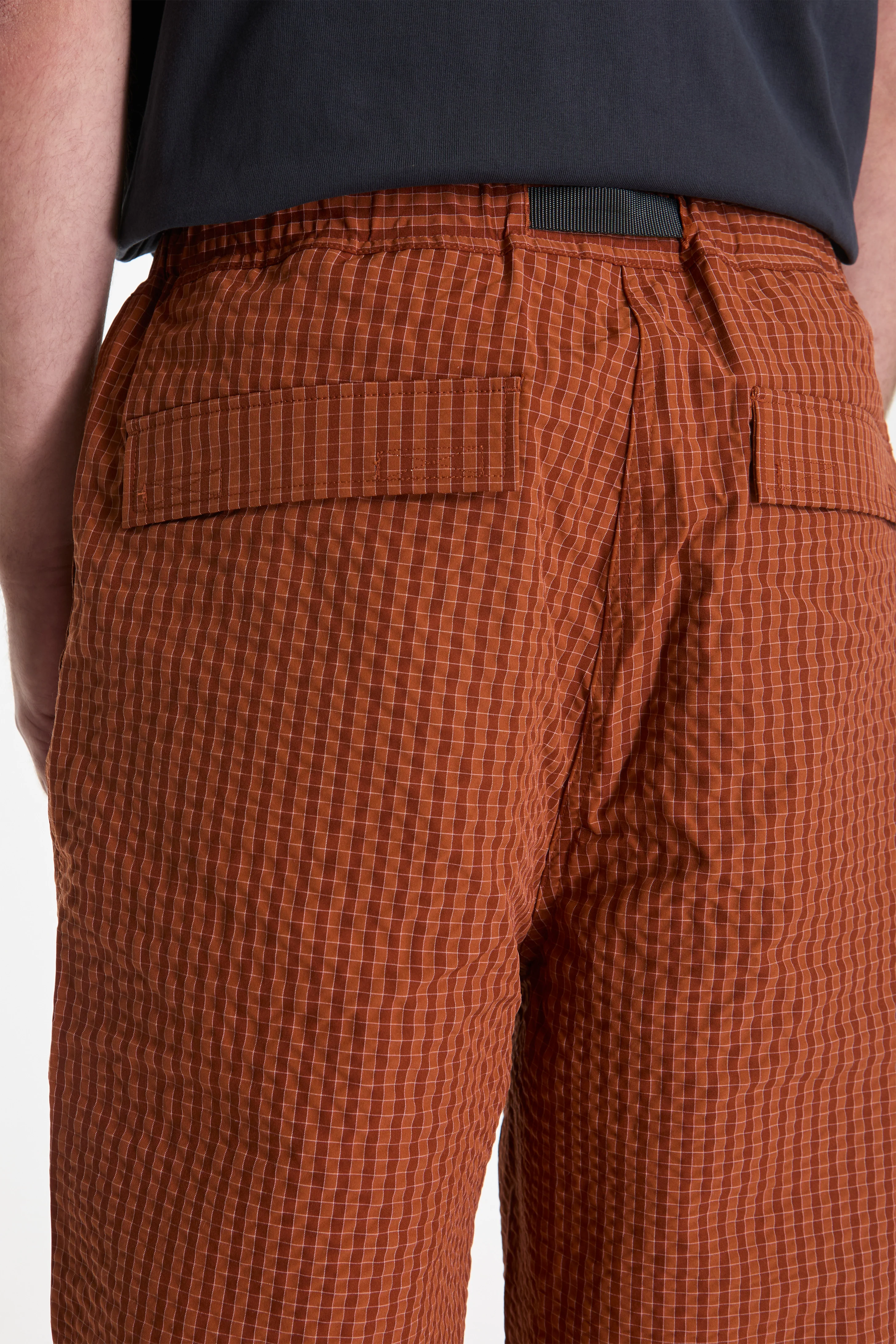 Northside Plaid Pant Brick - Image 4