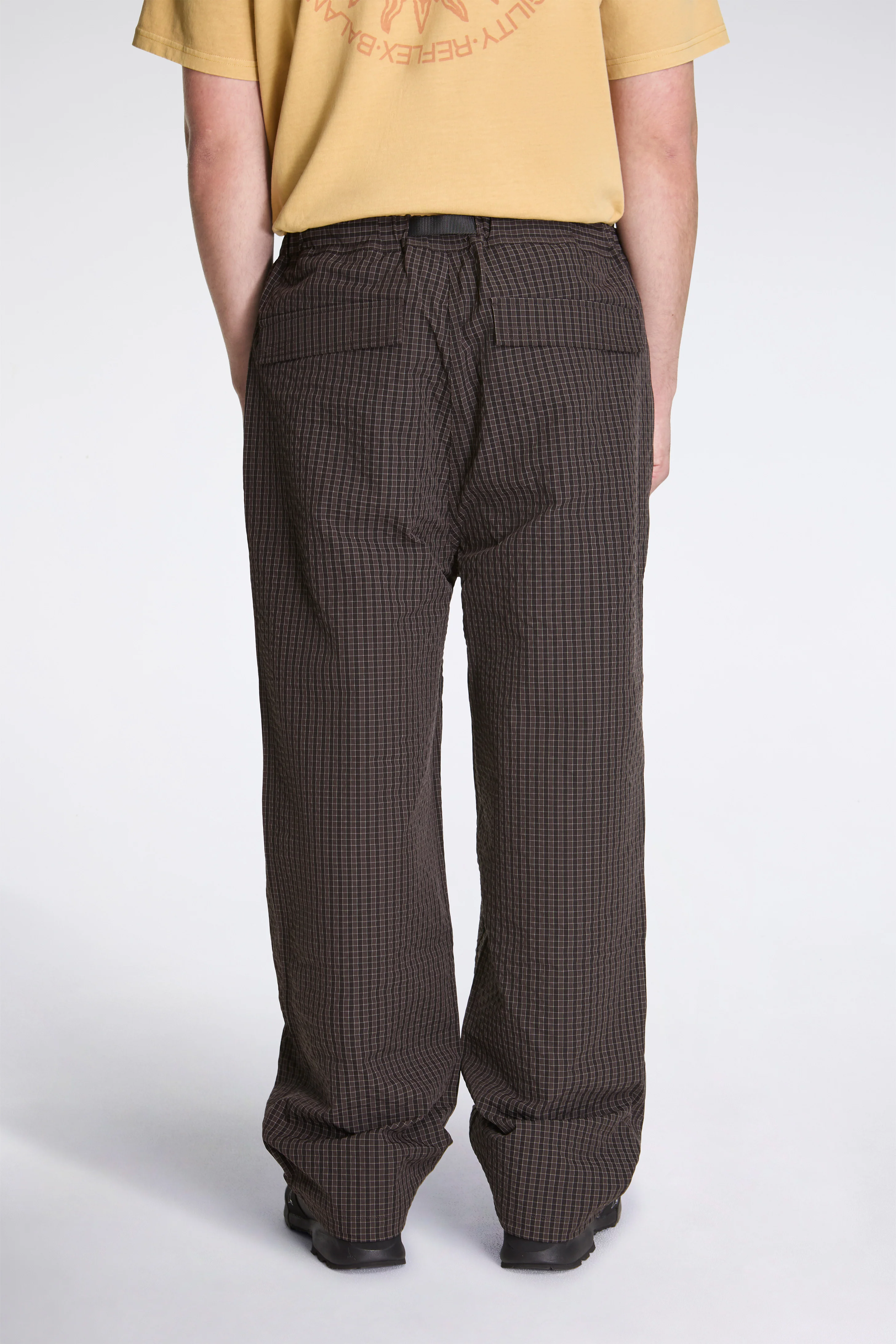 Northside Plaid Pant Deep Brown - Image 2