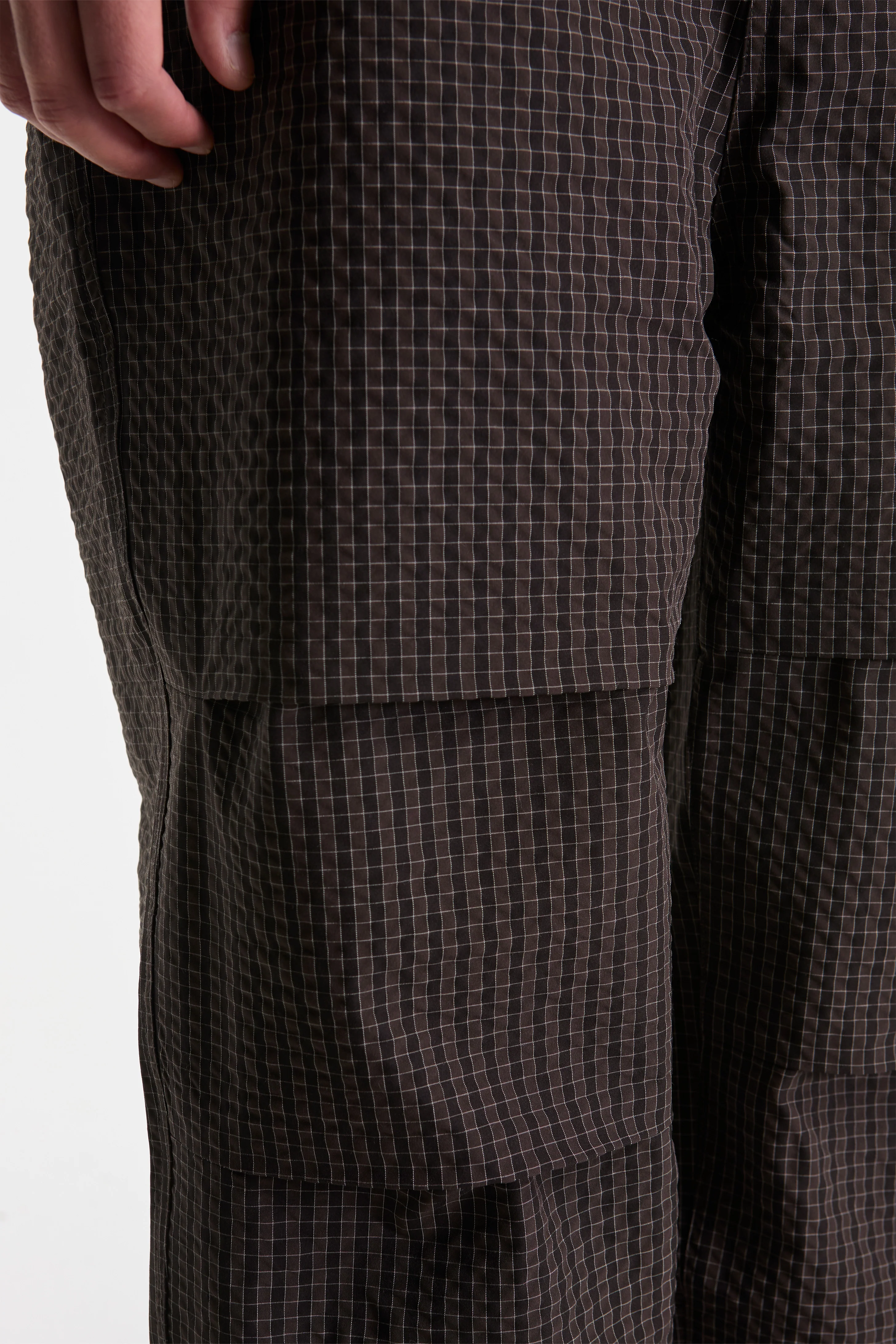 Northside Plaid Pant Deep Brown - Image 4