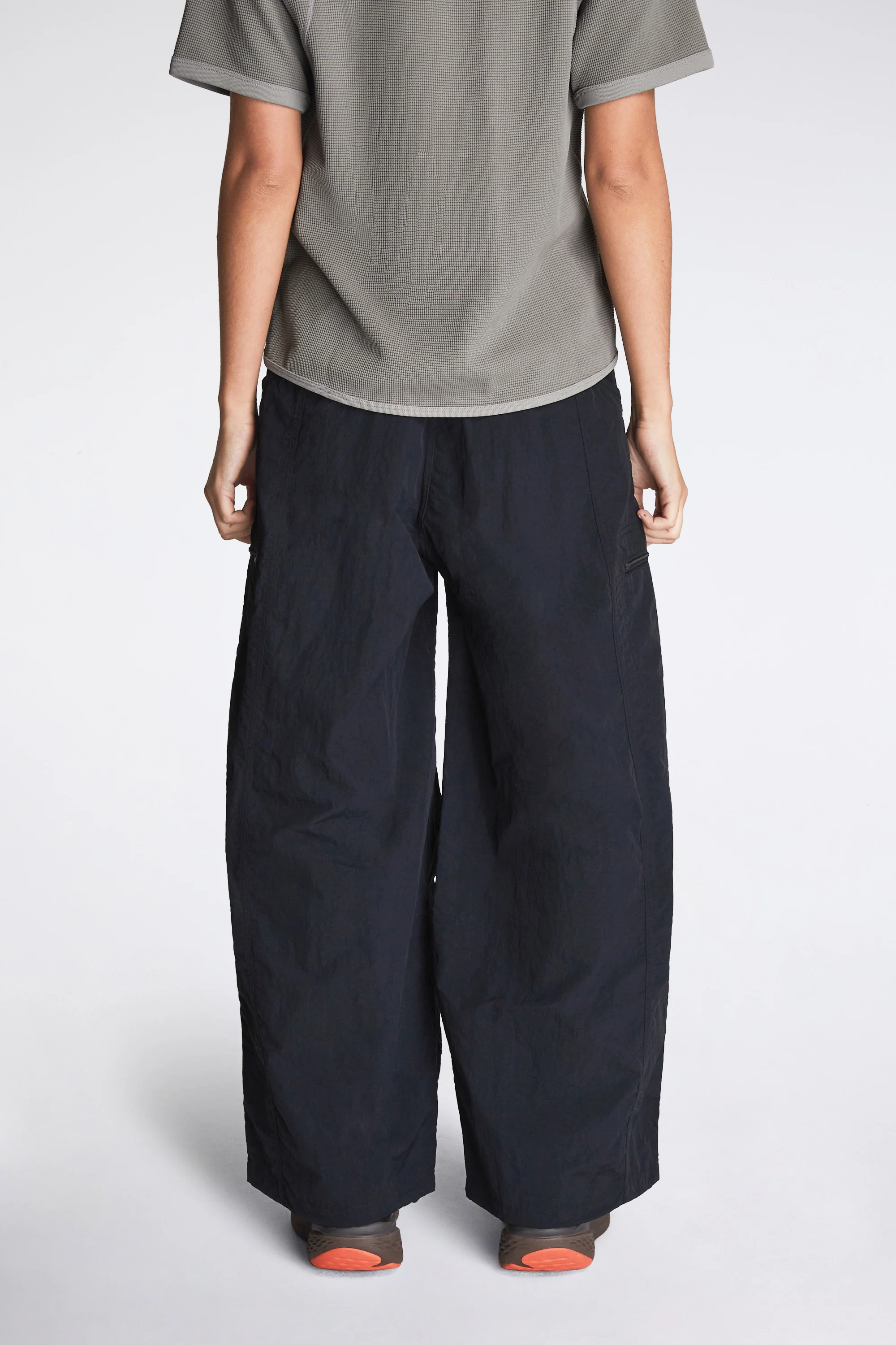 Nylon Balloon Pant Black - Image 4