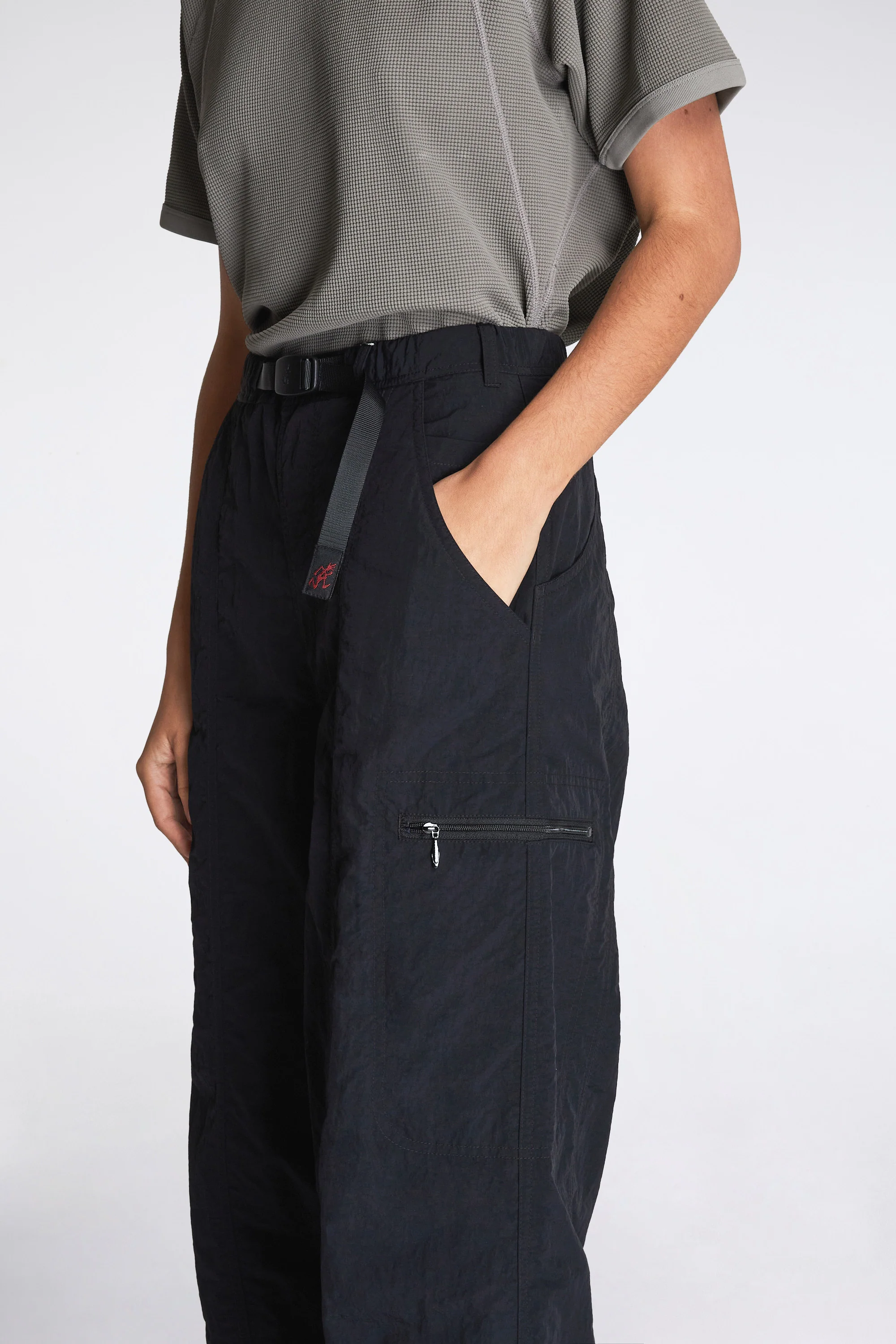 Nylon Balloon Pant Black - Image 5