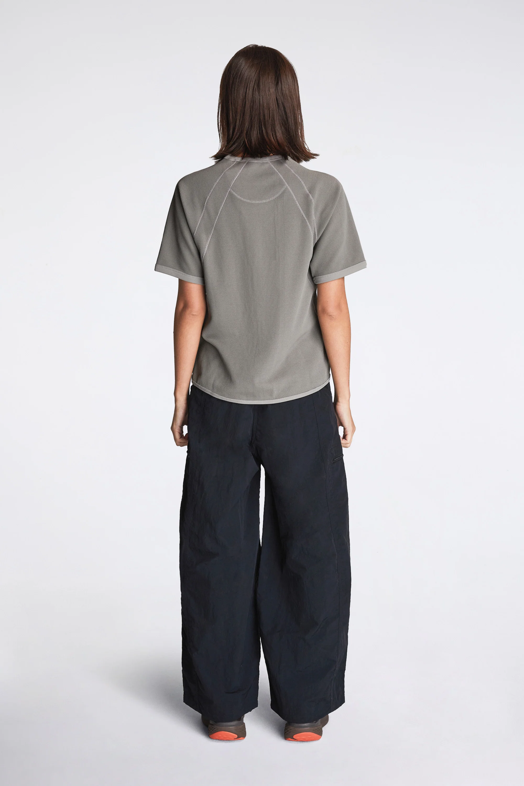 Nylon Balloon Pant Black - Image 7