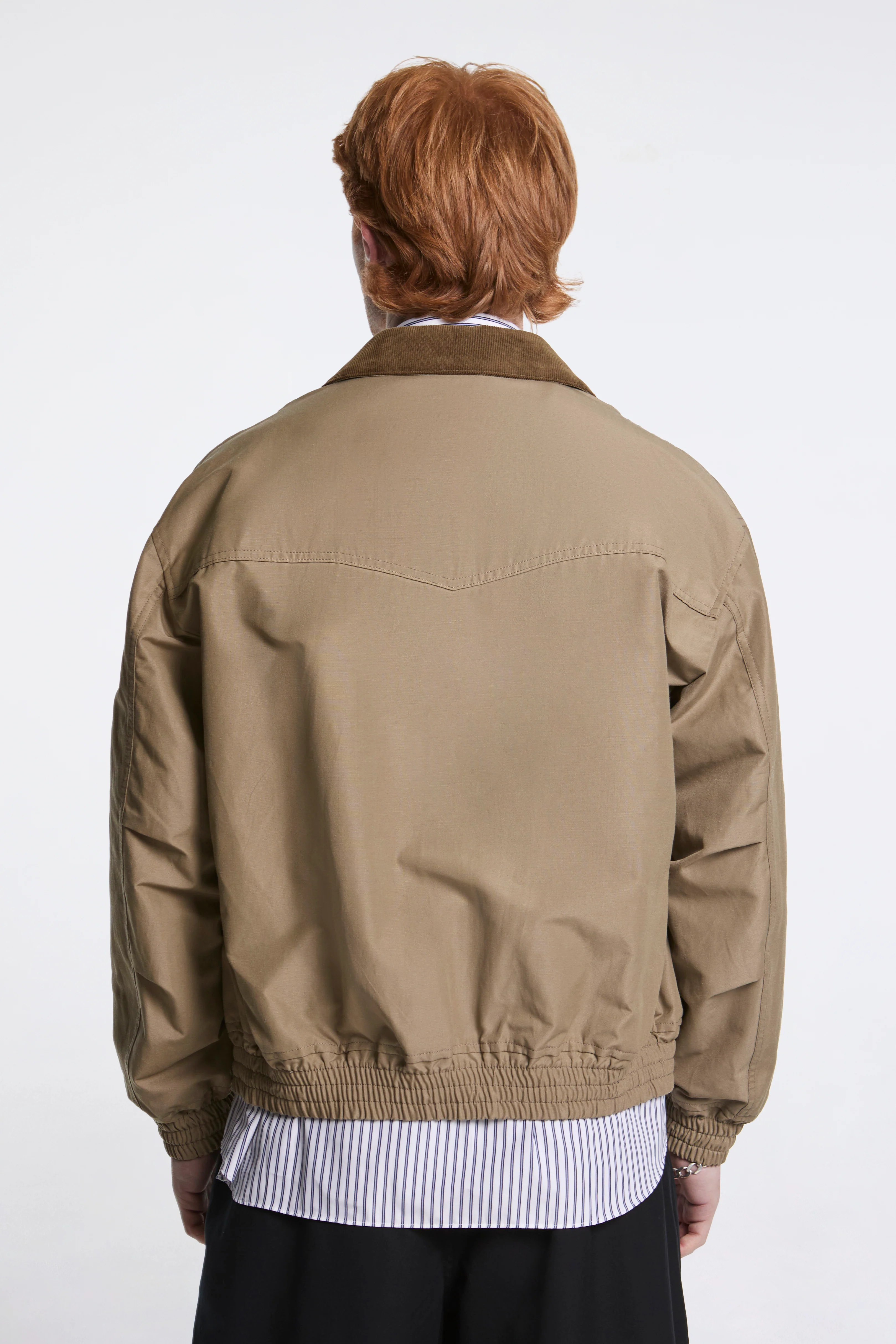 Harrington Jacket Beige - Image 2