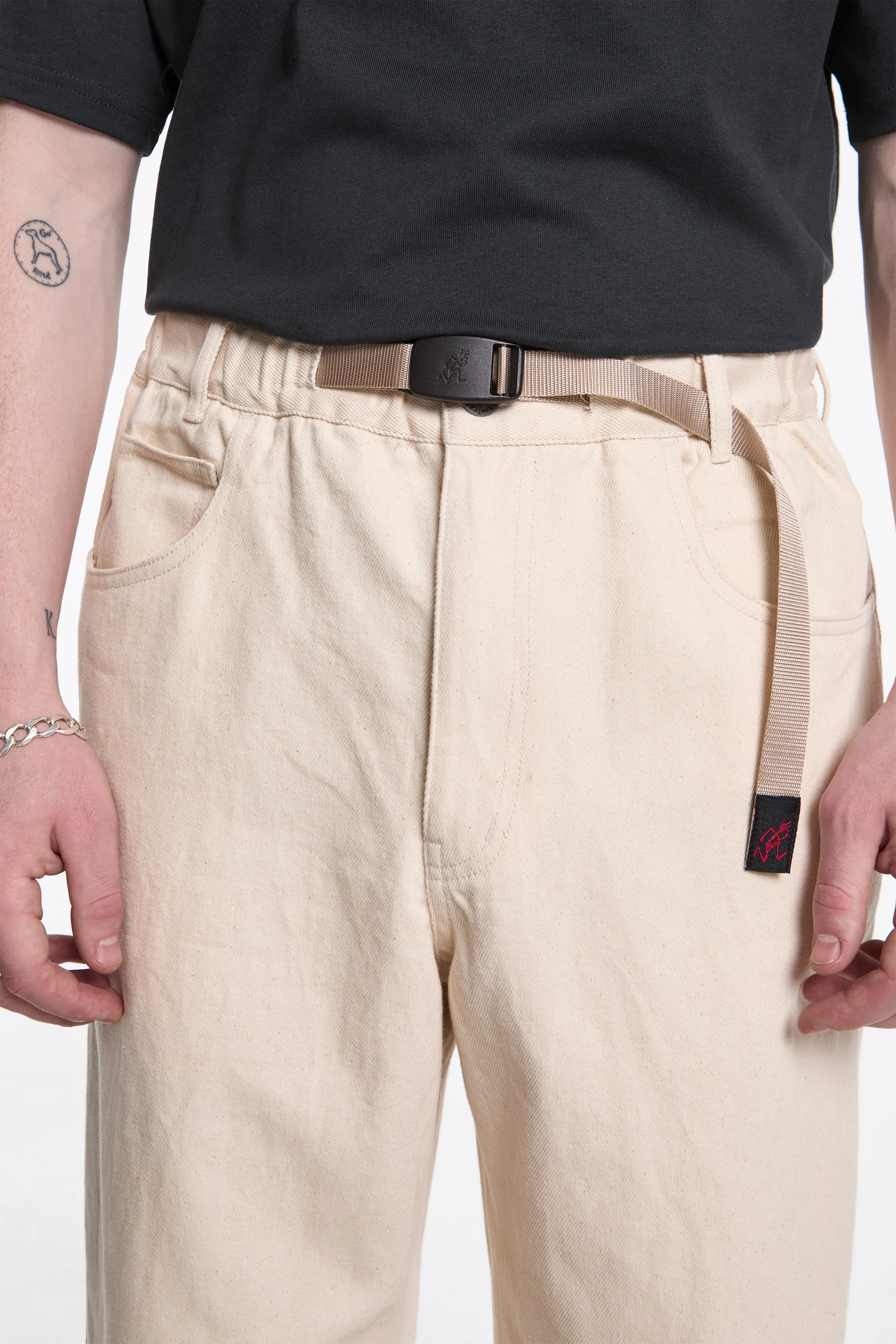 Hemp Denim Pant Natural - Image 3