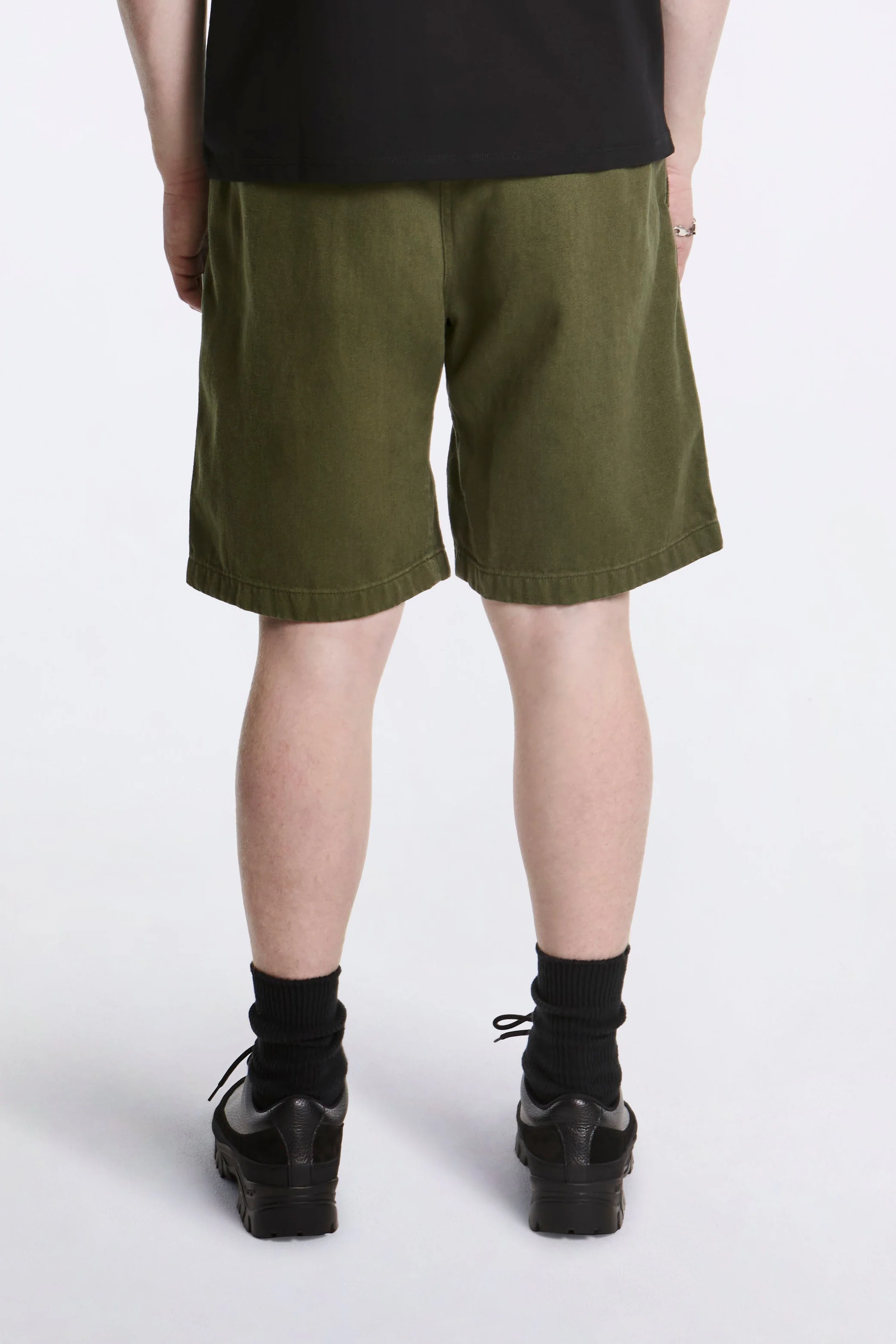 Hemp G-Short Olive - Image 2