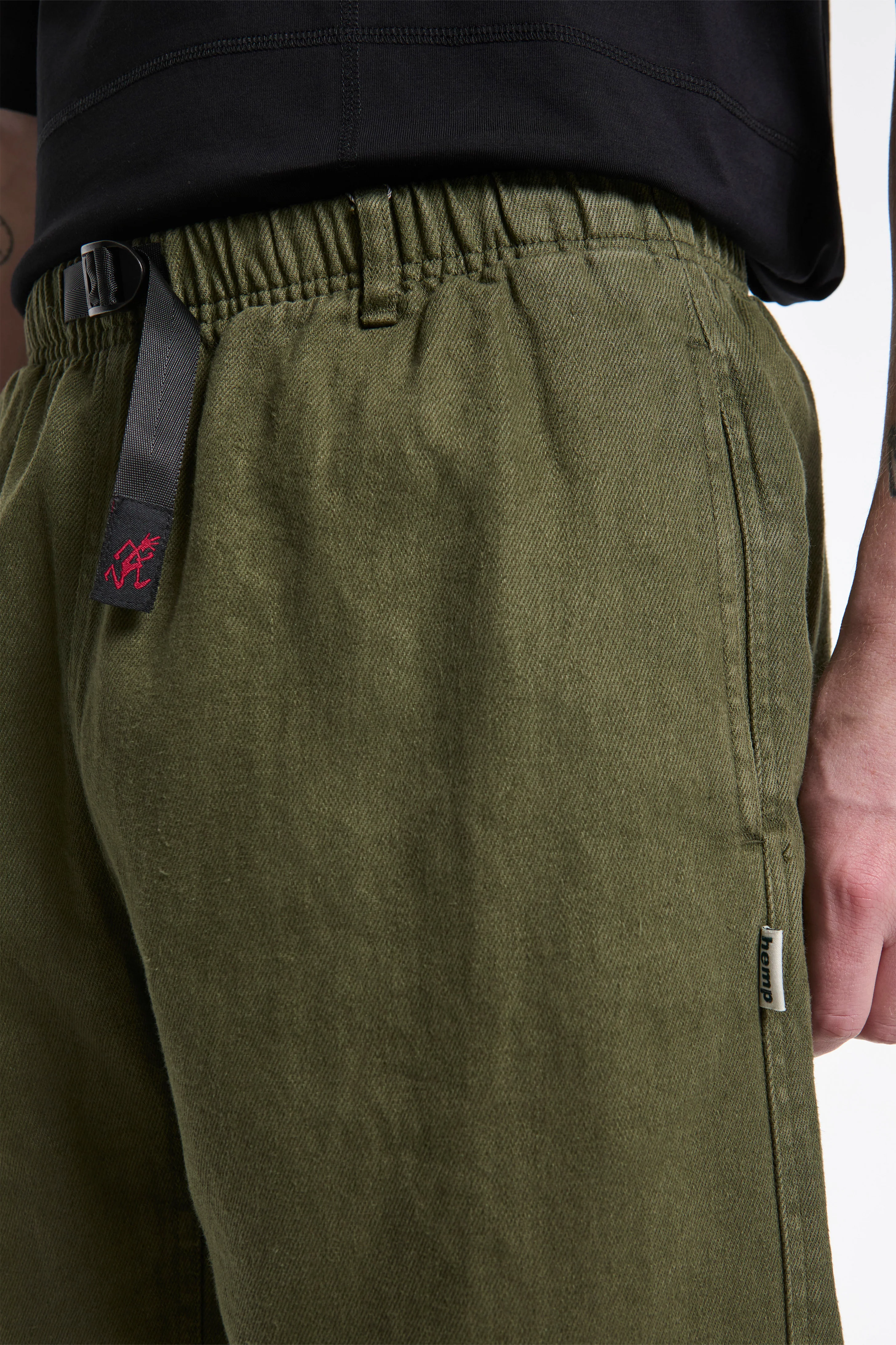 Hemp G-Short Olive - Image 3