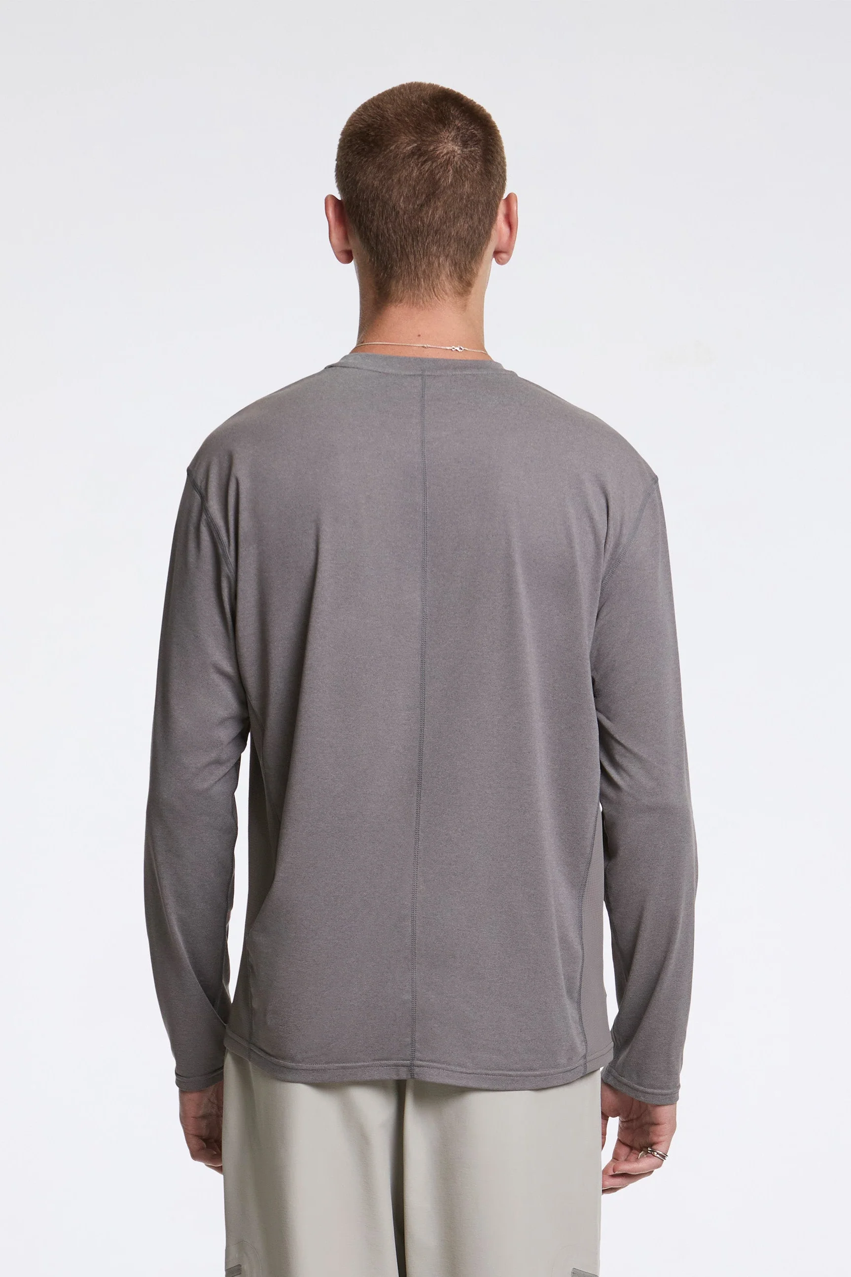 Long Sleeve Tee Grey - Image 2