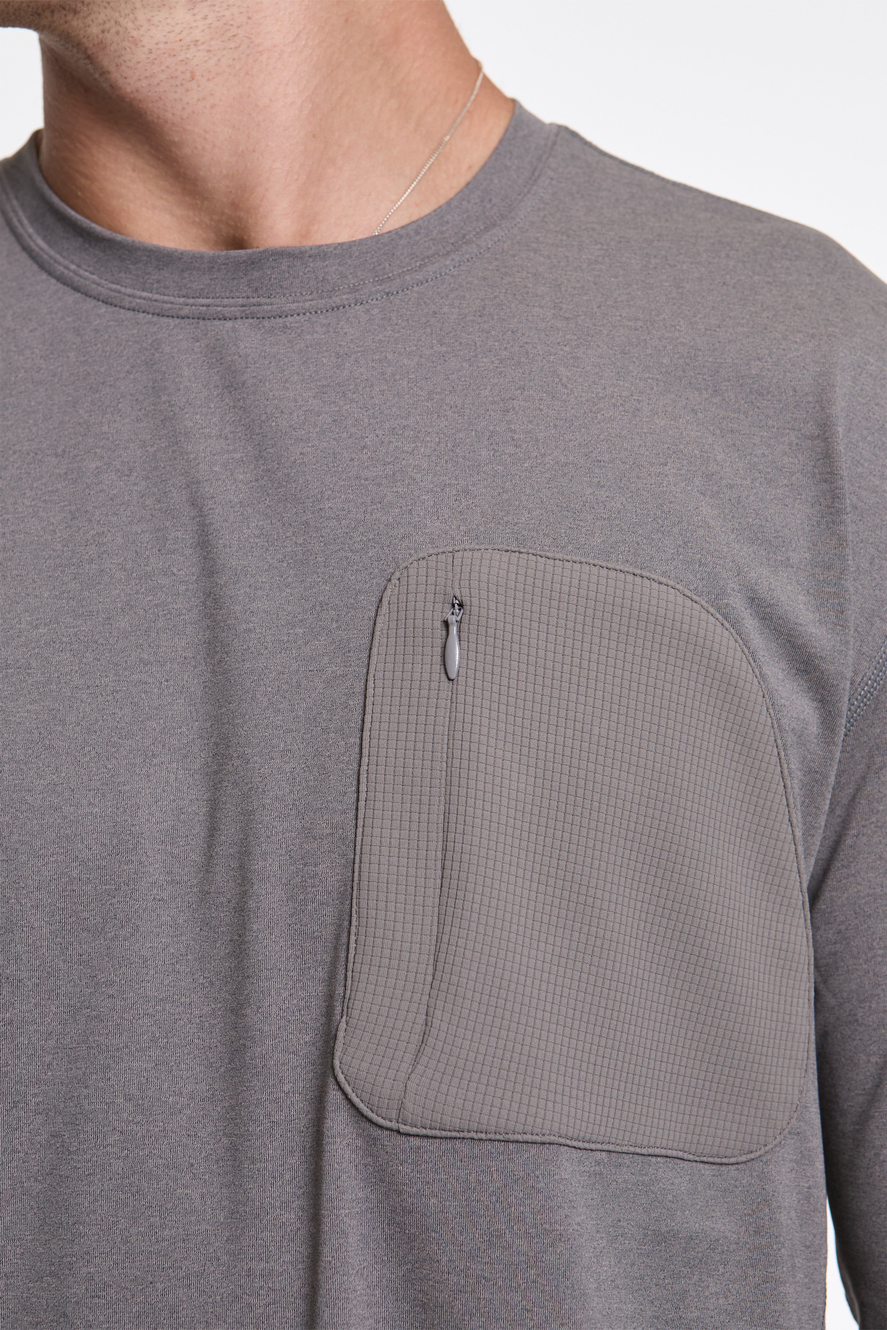 Long Sleeve Tee Grey - Image 3