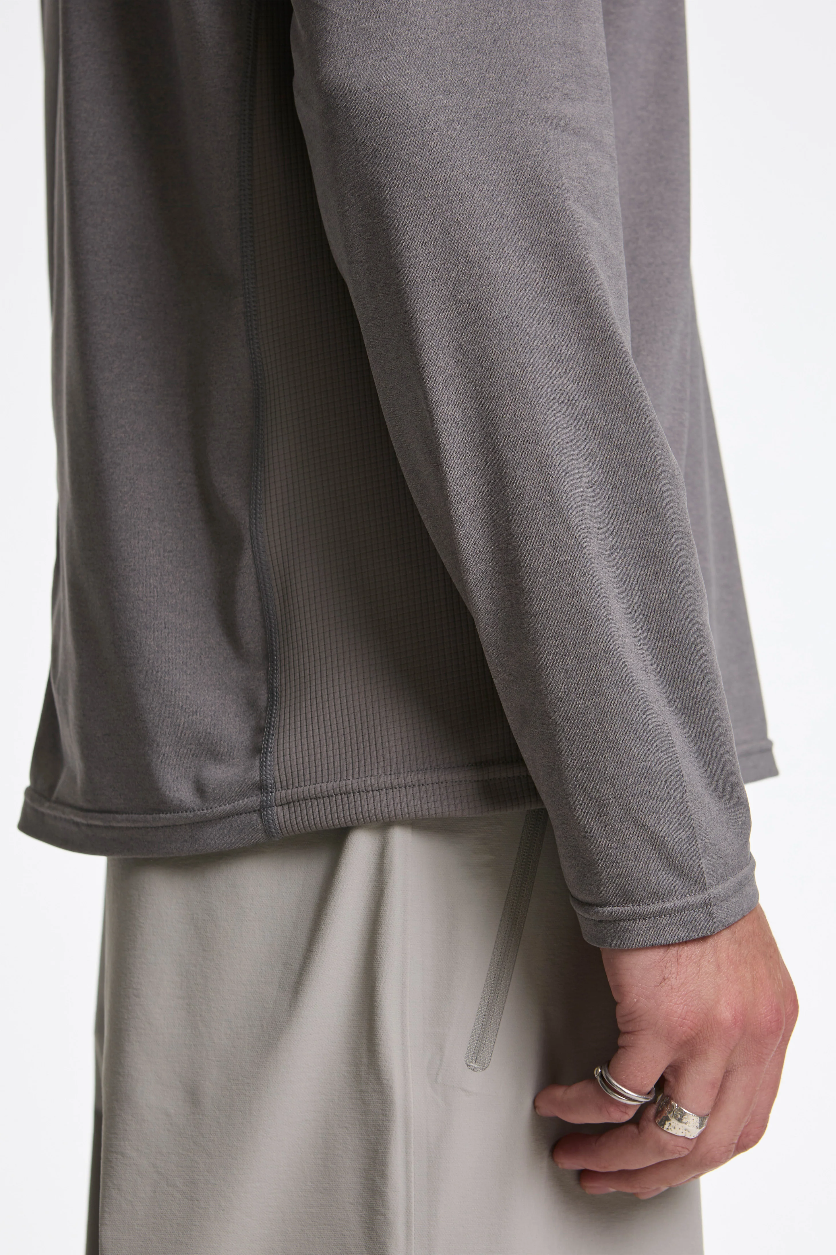 Long Sleeve Tee Grey - Image 4