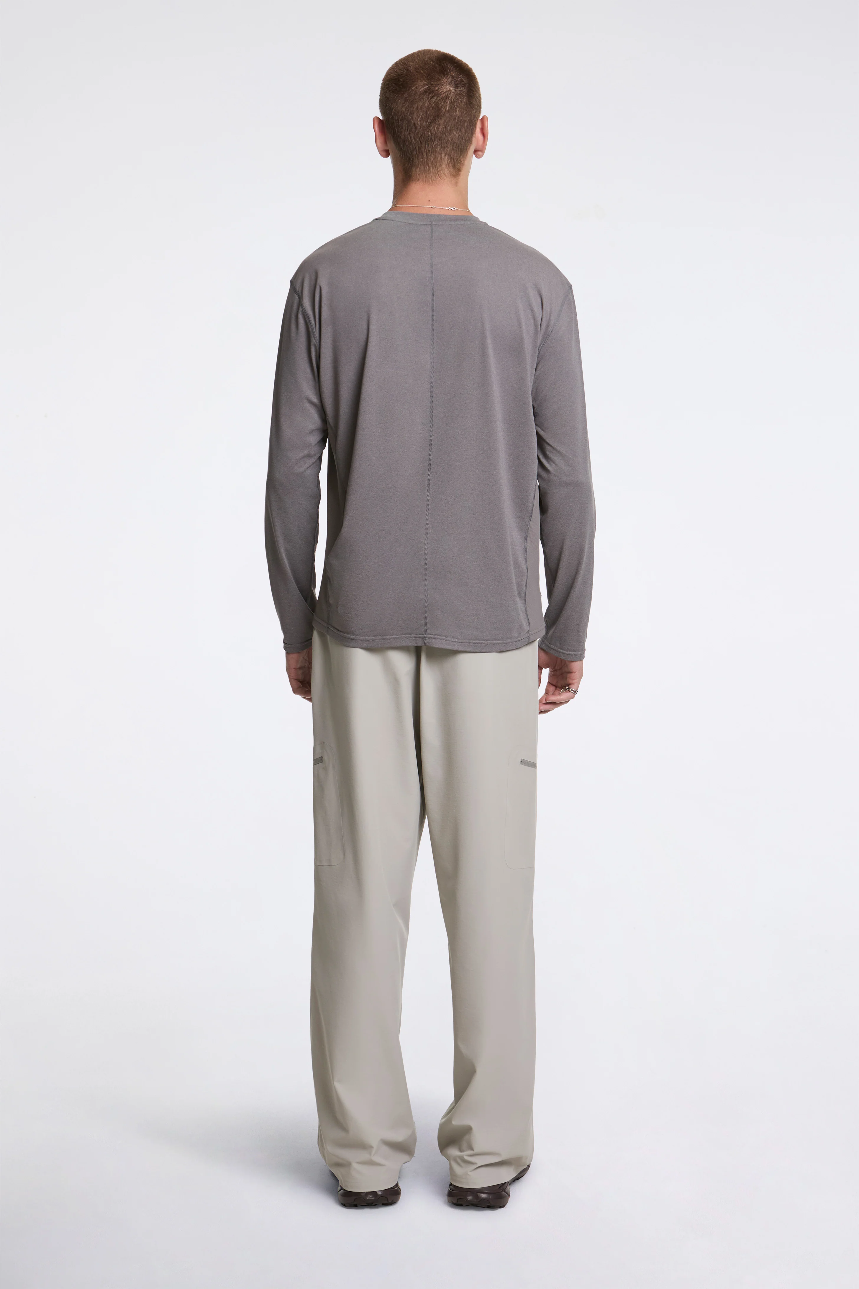 Long Sleeve Tee Grey - Image 6