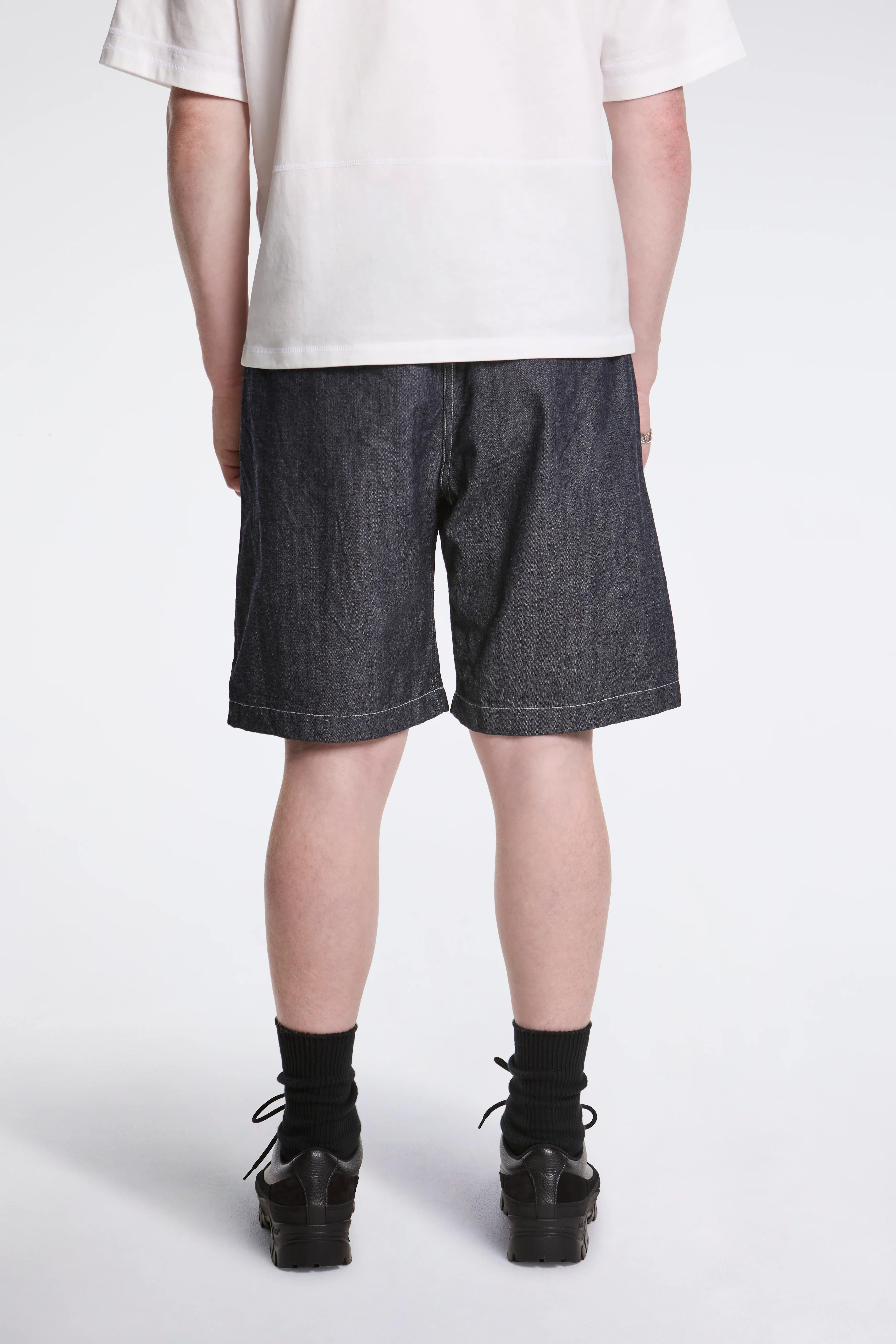 Japanese Chambray Short Navy - Image 2