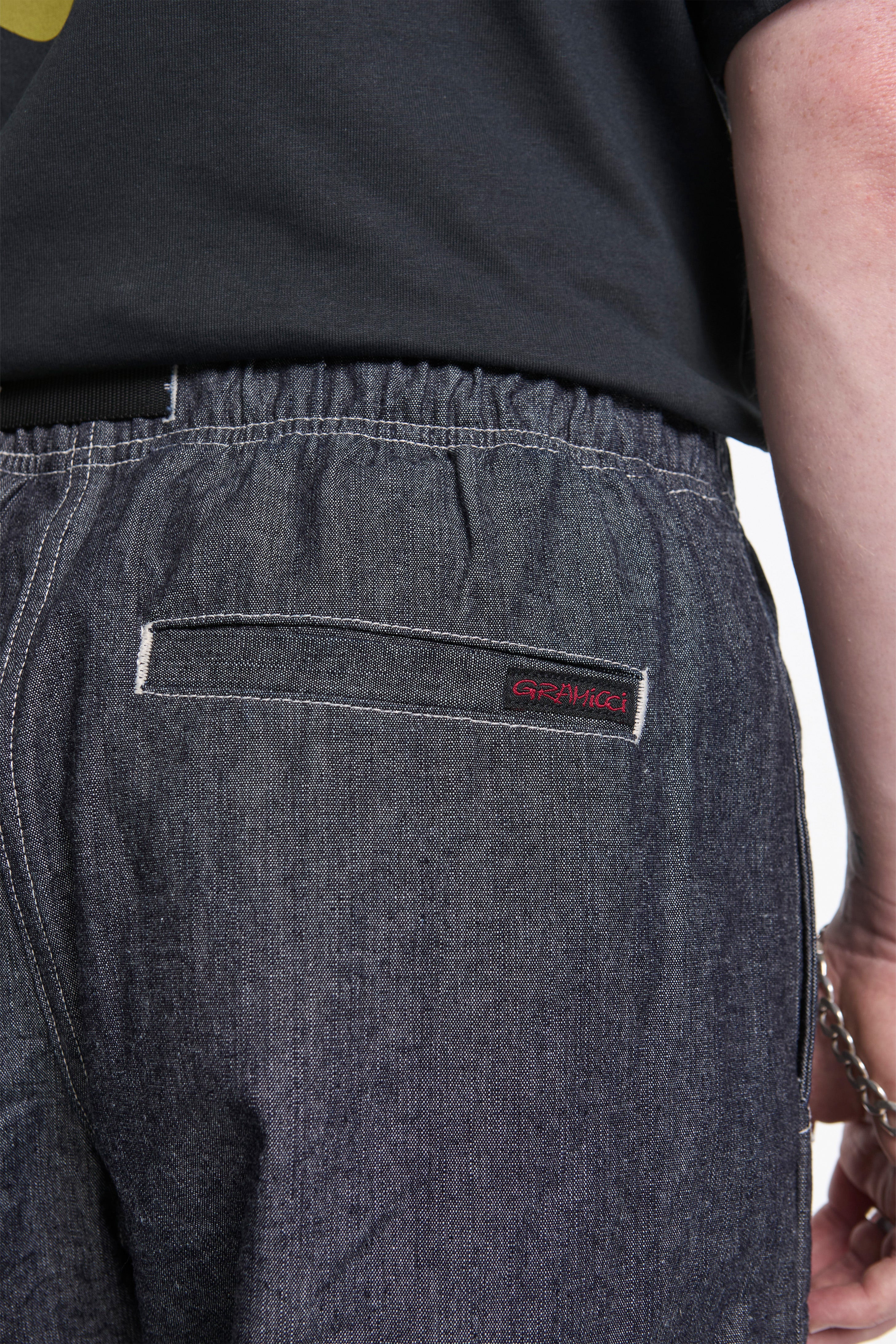 Japanese Chambray Short Navy - Image 5