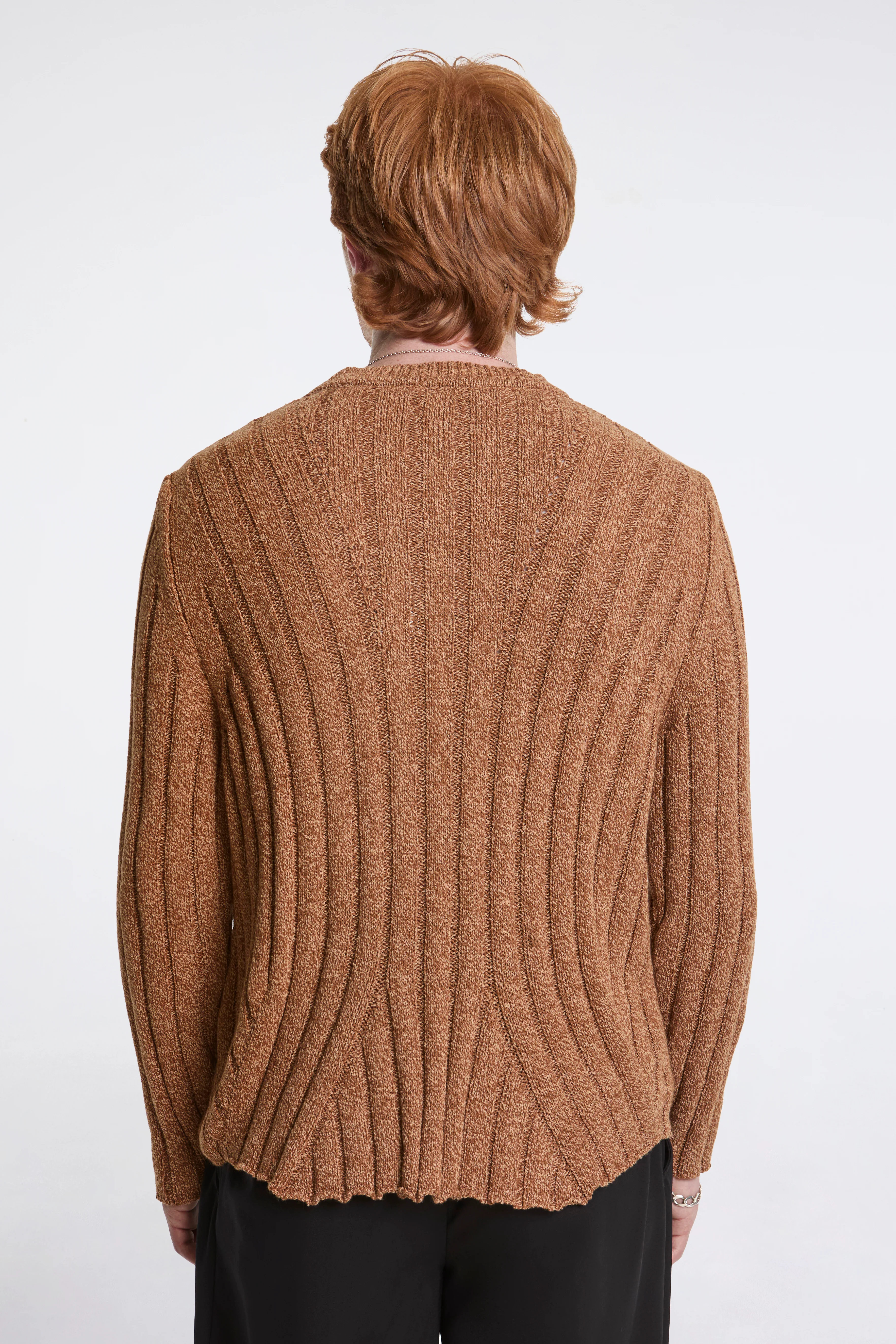 Kada Knit Pullover Ochre Melange - Image 2