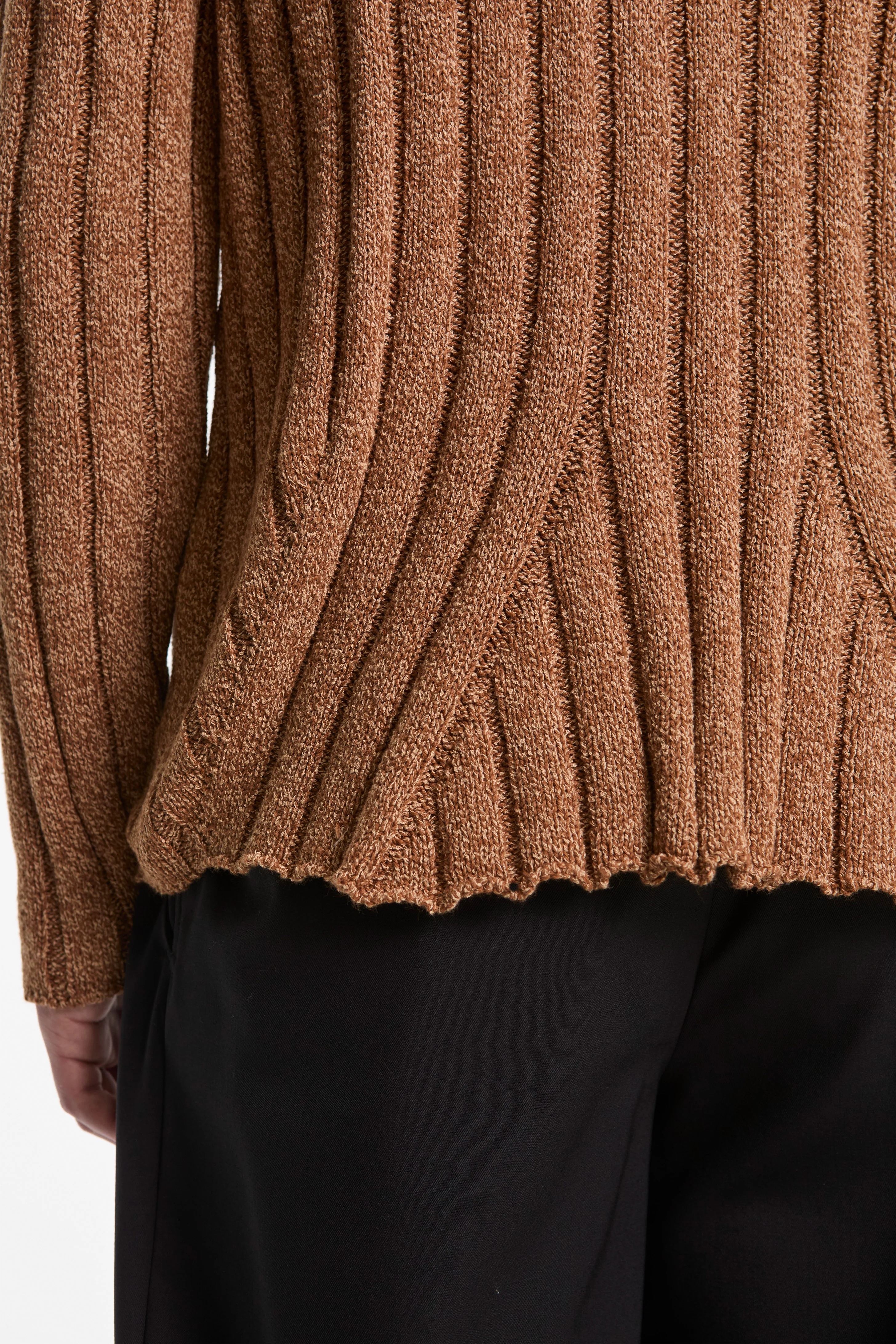 Kada Knit Pullover Ochre Melange - Image 4