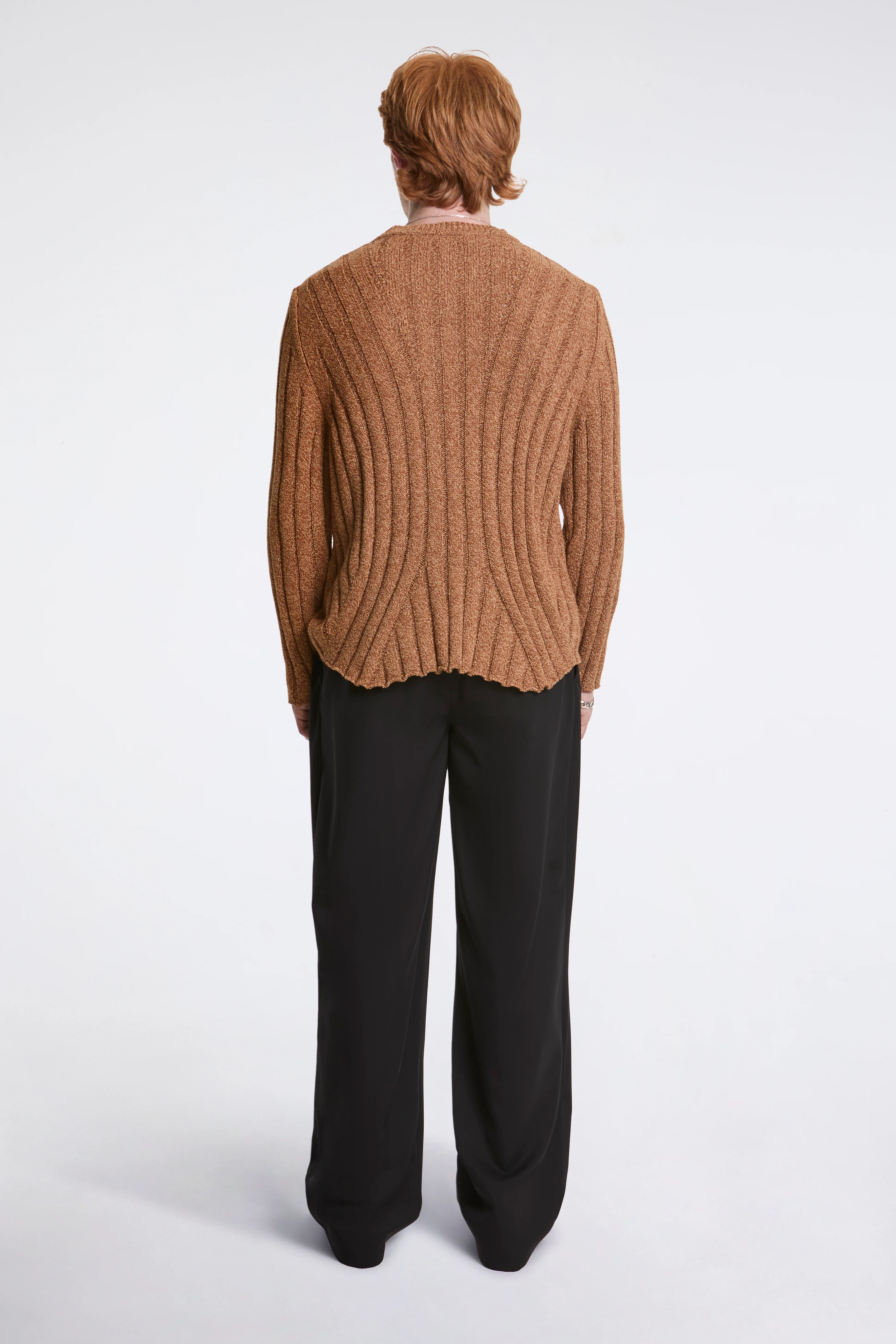 Kada Knit Pullover Ochre Melange - Image 6