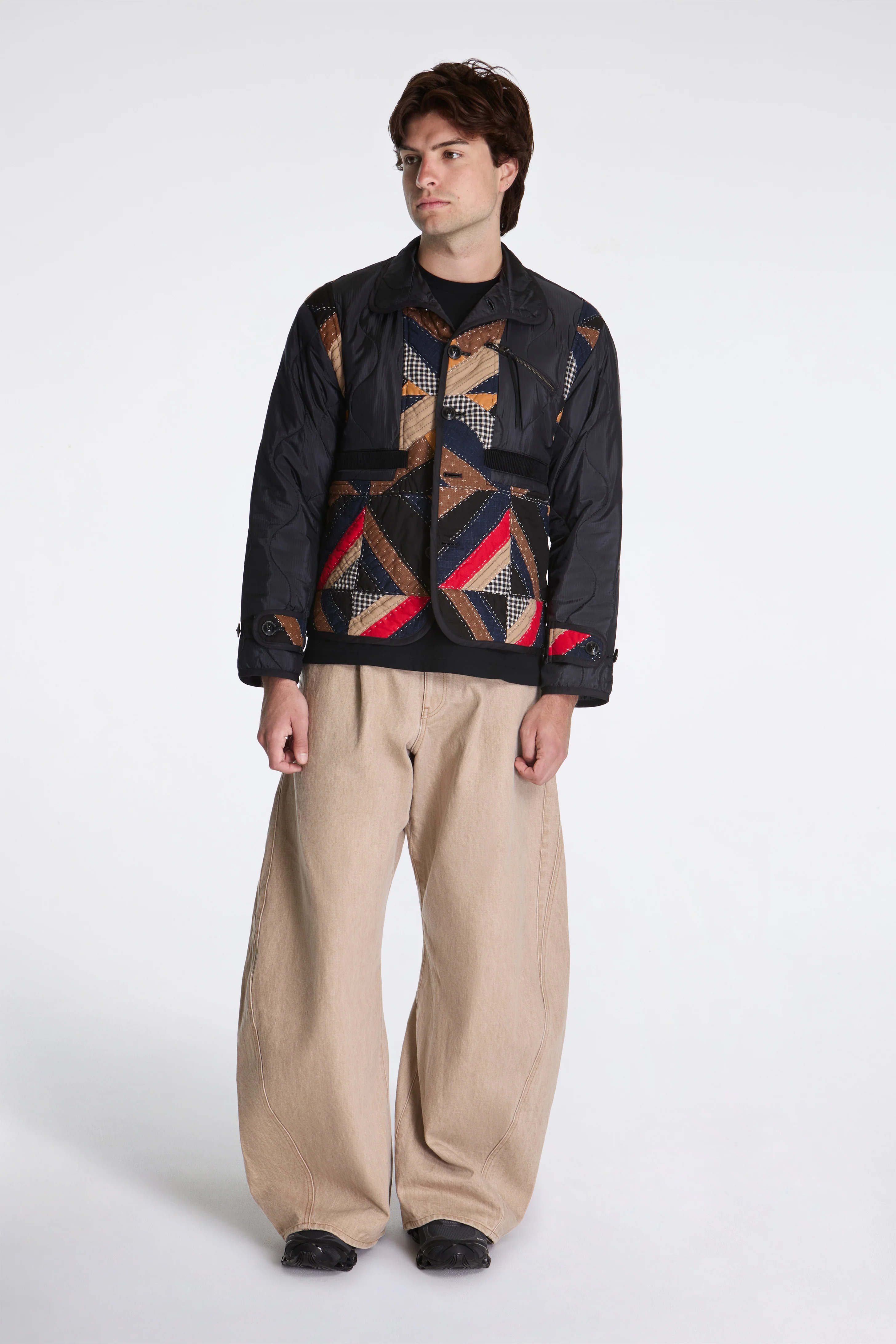 Quilt Jacket Navy - Image 7