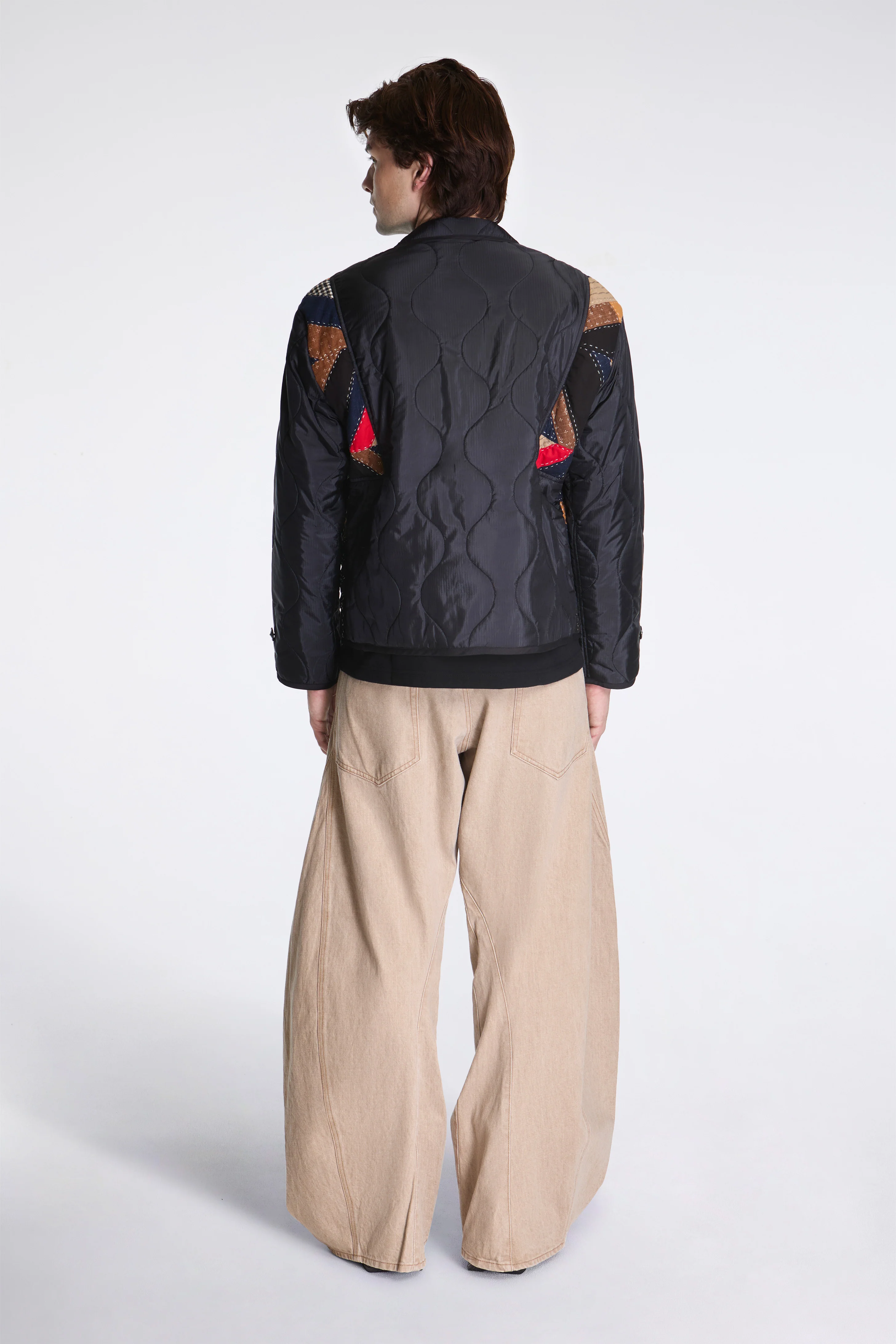 Quilt Jacket Navy - Image 8