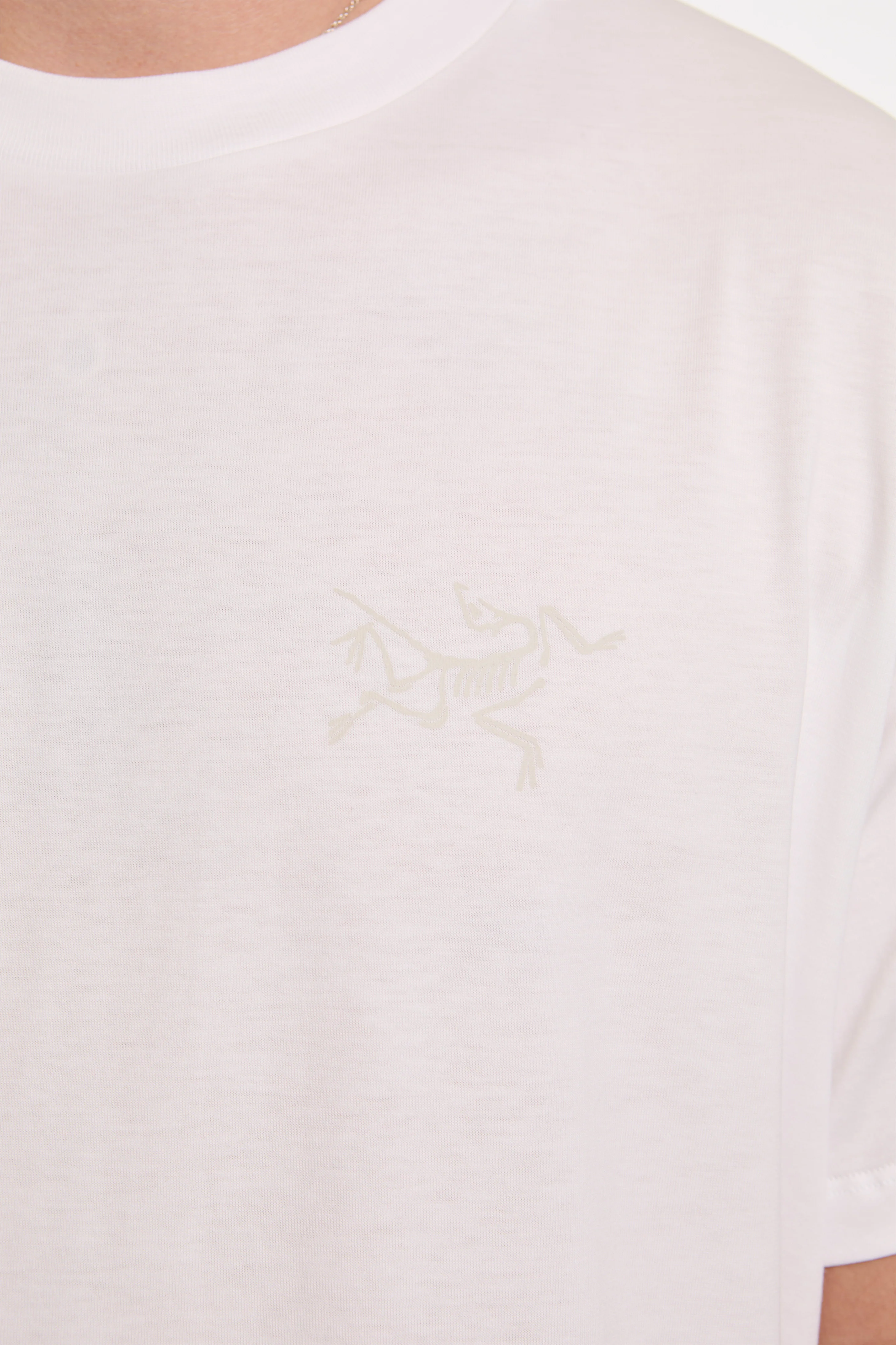 Kragg Sl Cotton Ss M White Light - Image 3