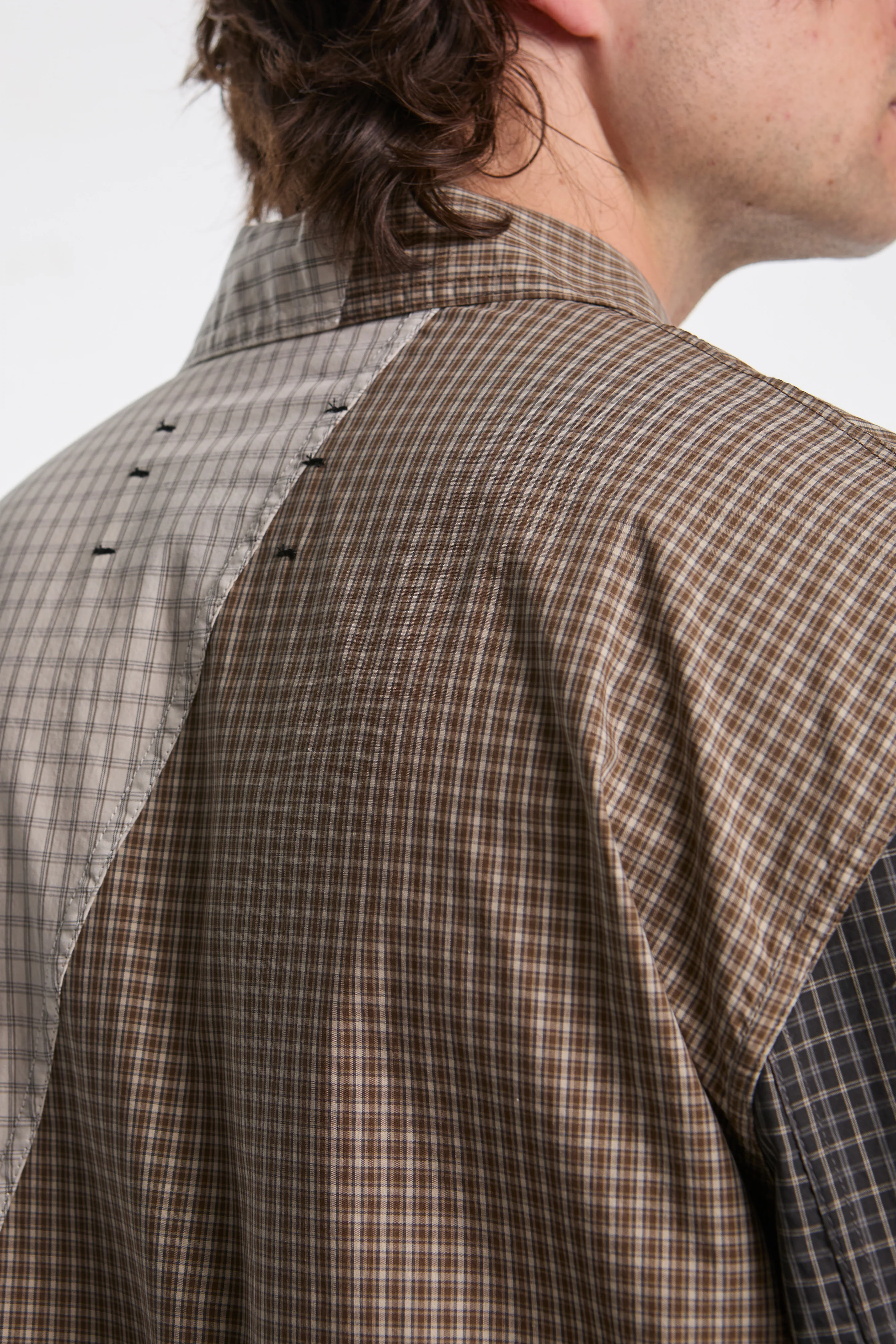 L/S Oversized Shirt Multi - Image 5