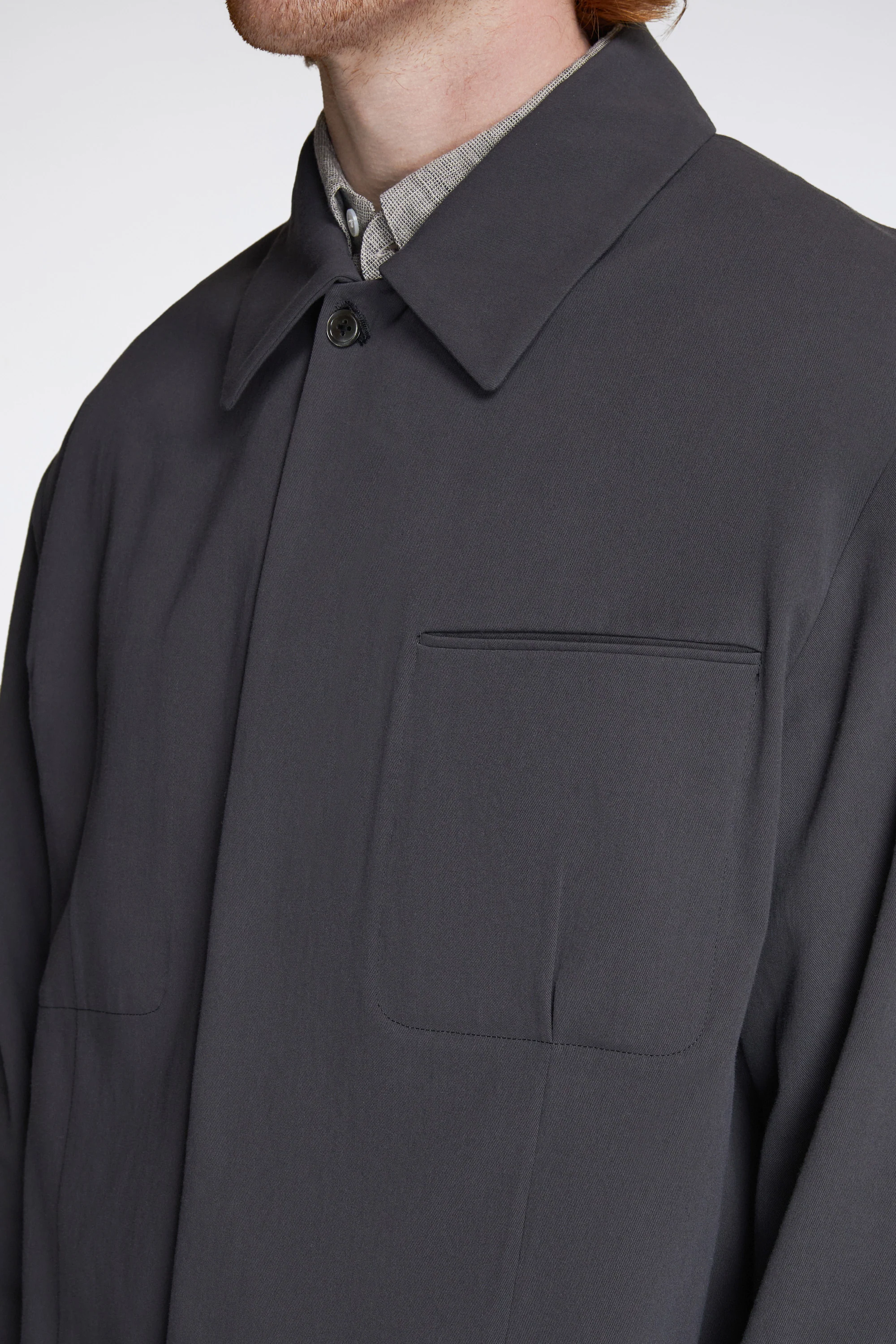 Lao Blouson Organic Charcoal - Image 3
