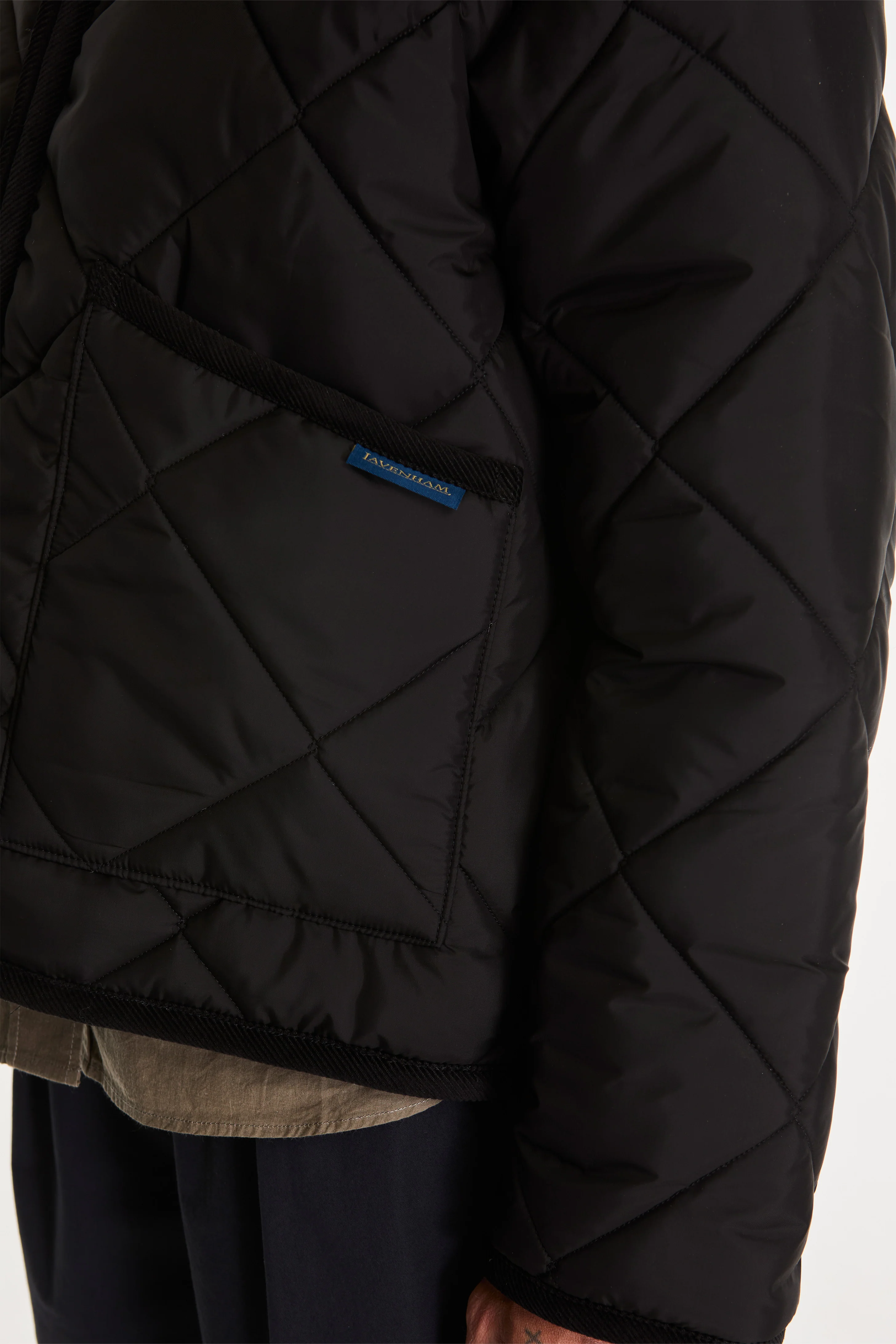 Big Quilt Zipped Craydon Womens Sable/Black - Image 4