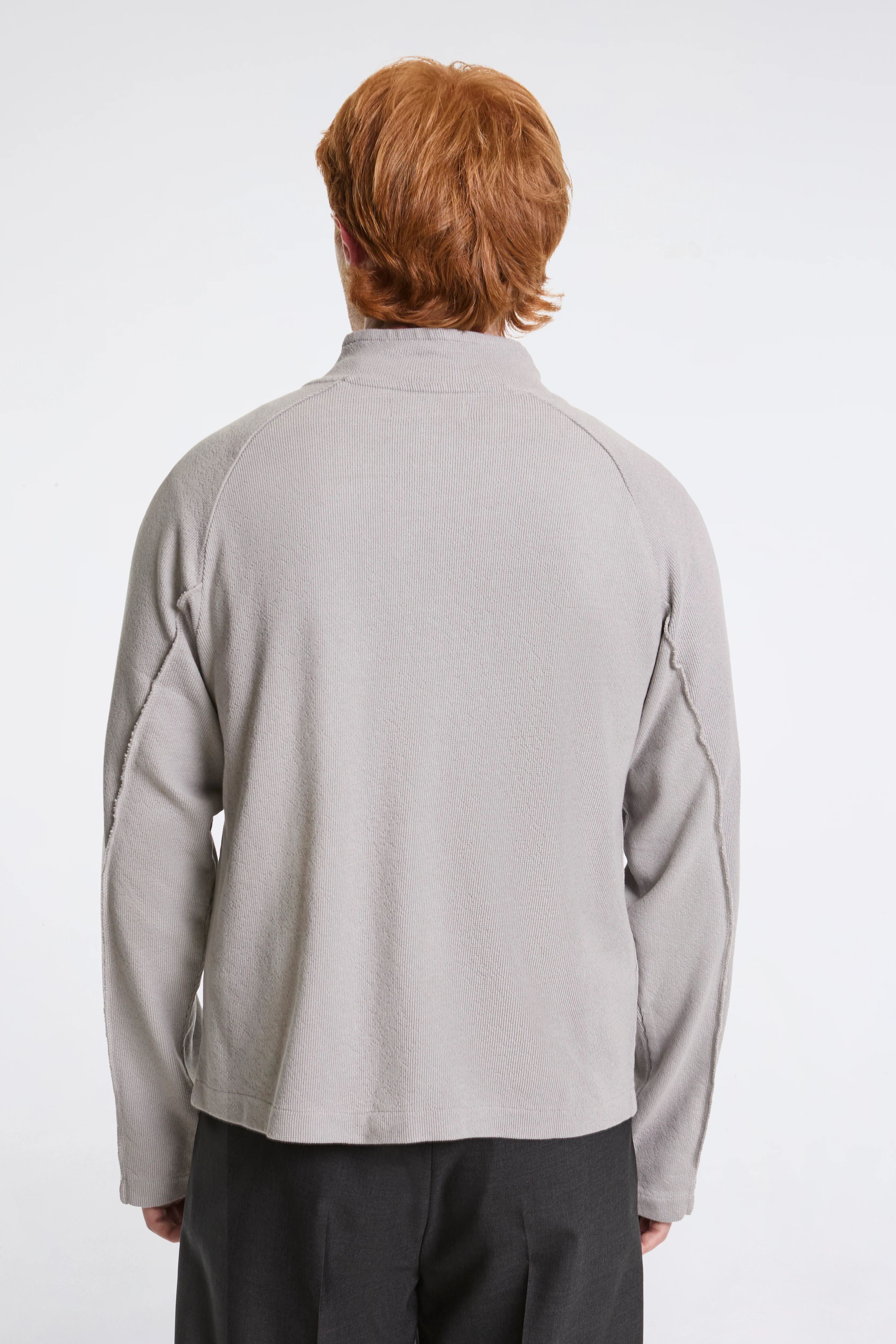 Leisure Zip Up Mineral Grey Needle Jump - Image 2