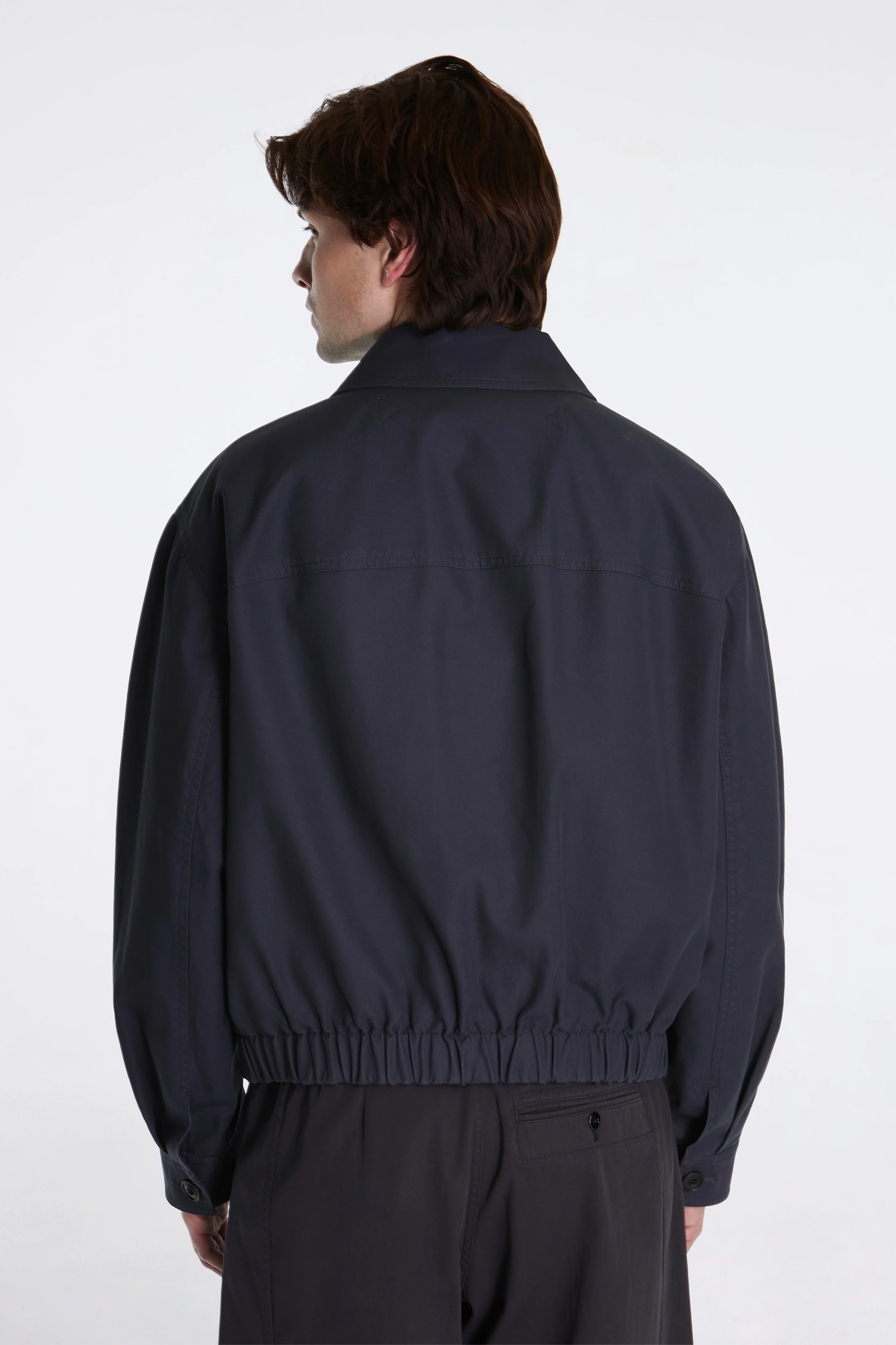 Boxy Blouson Graphite Blue - Image 4