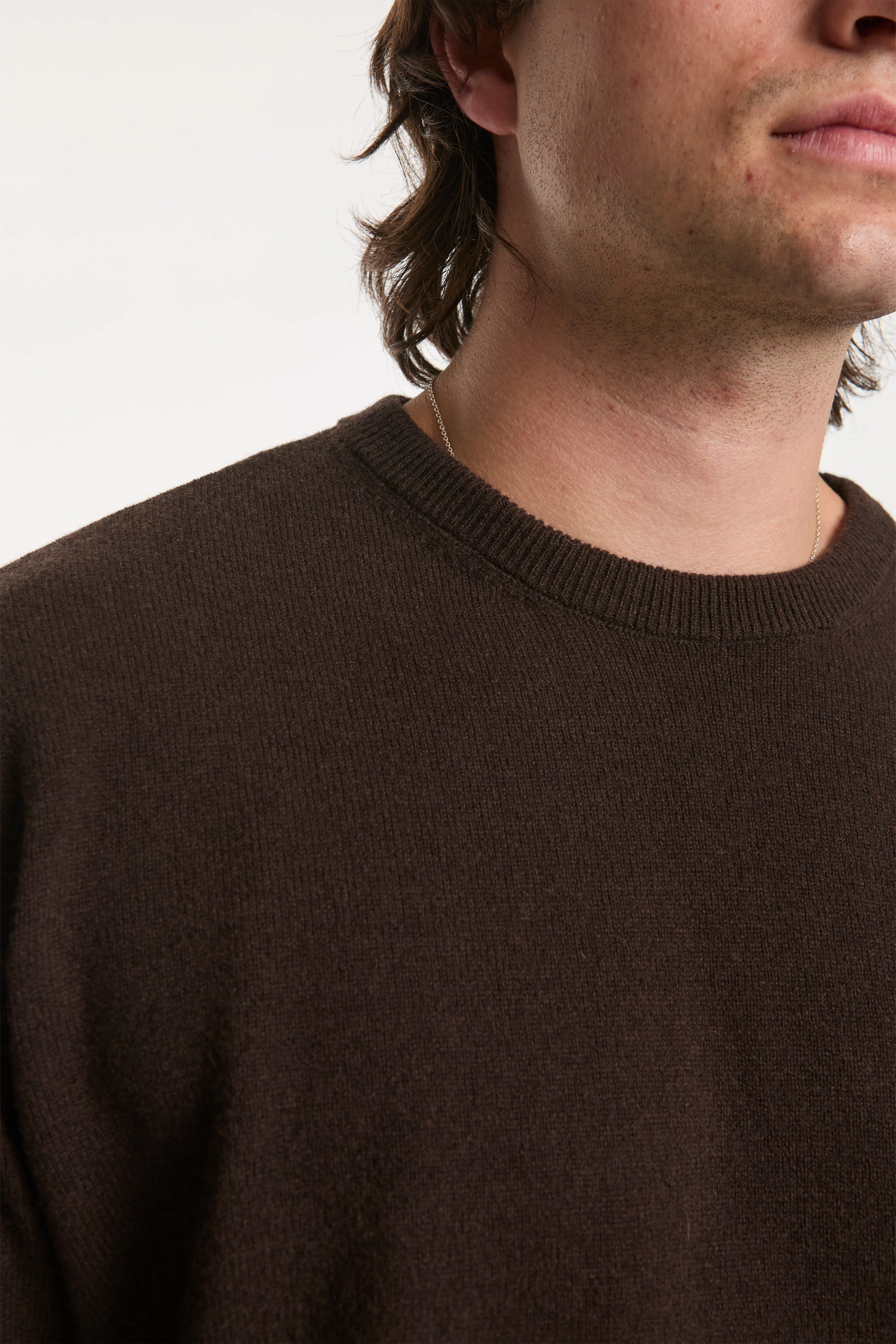 Crew Neck Sweater Ebony - Image 3