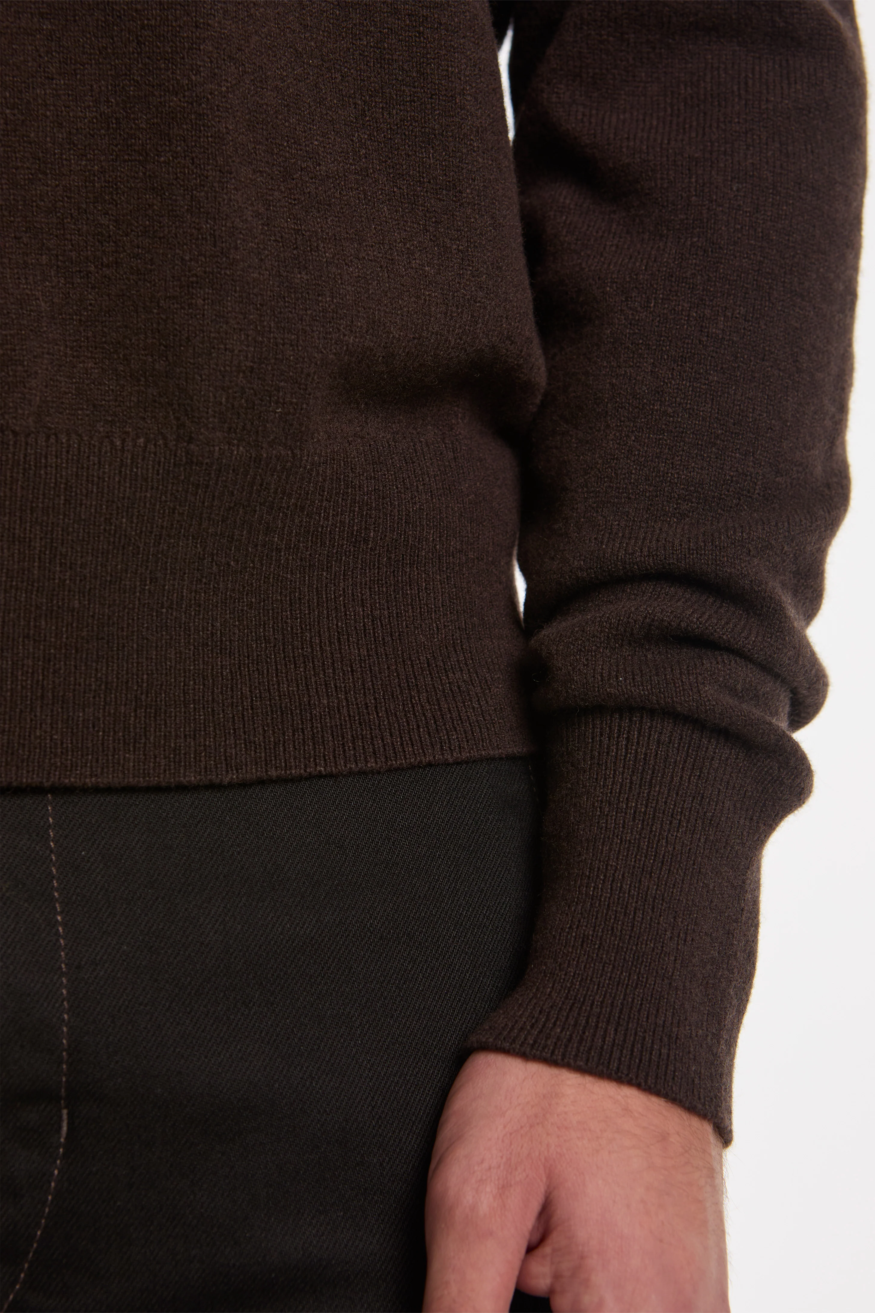 Crew Neck Sweater Ebony - Image 4
