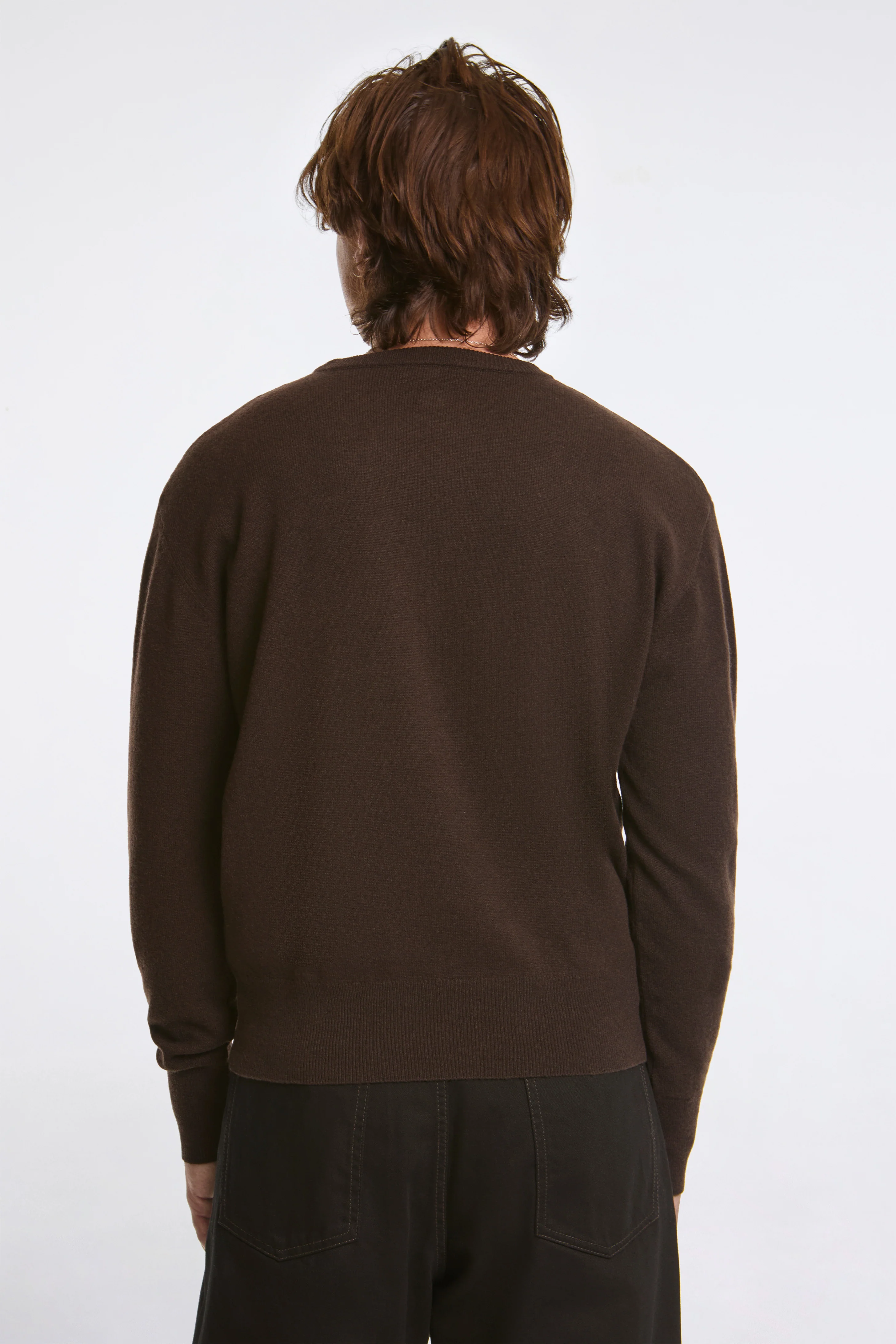 Crew Neck Sweater Ebony - Image 5