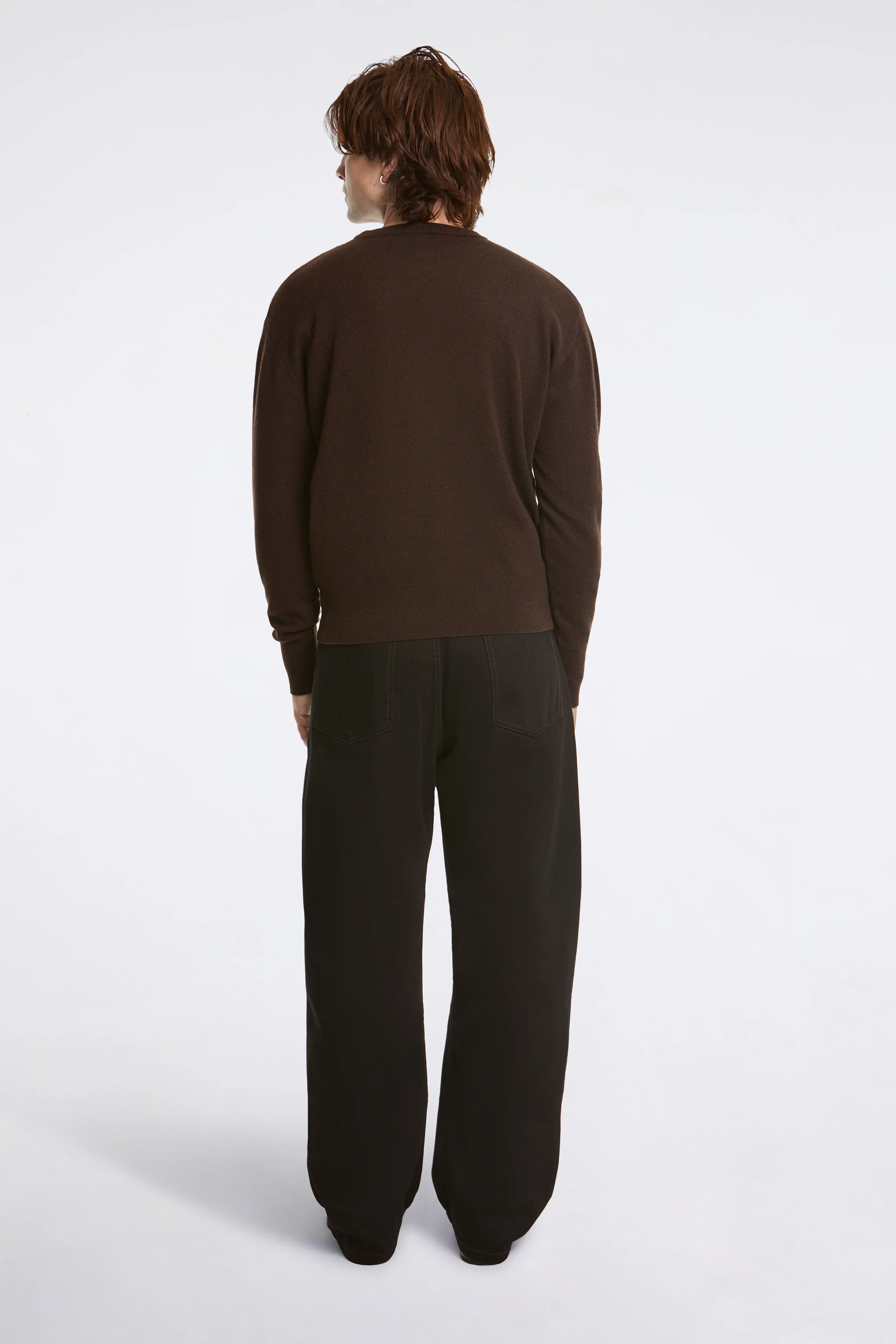 Crew Neck Sweater Ebony - Image 6