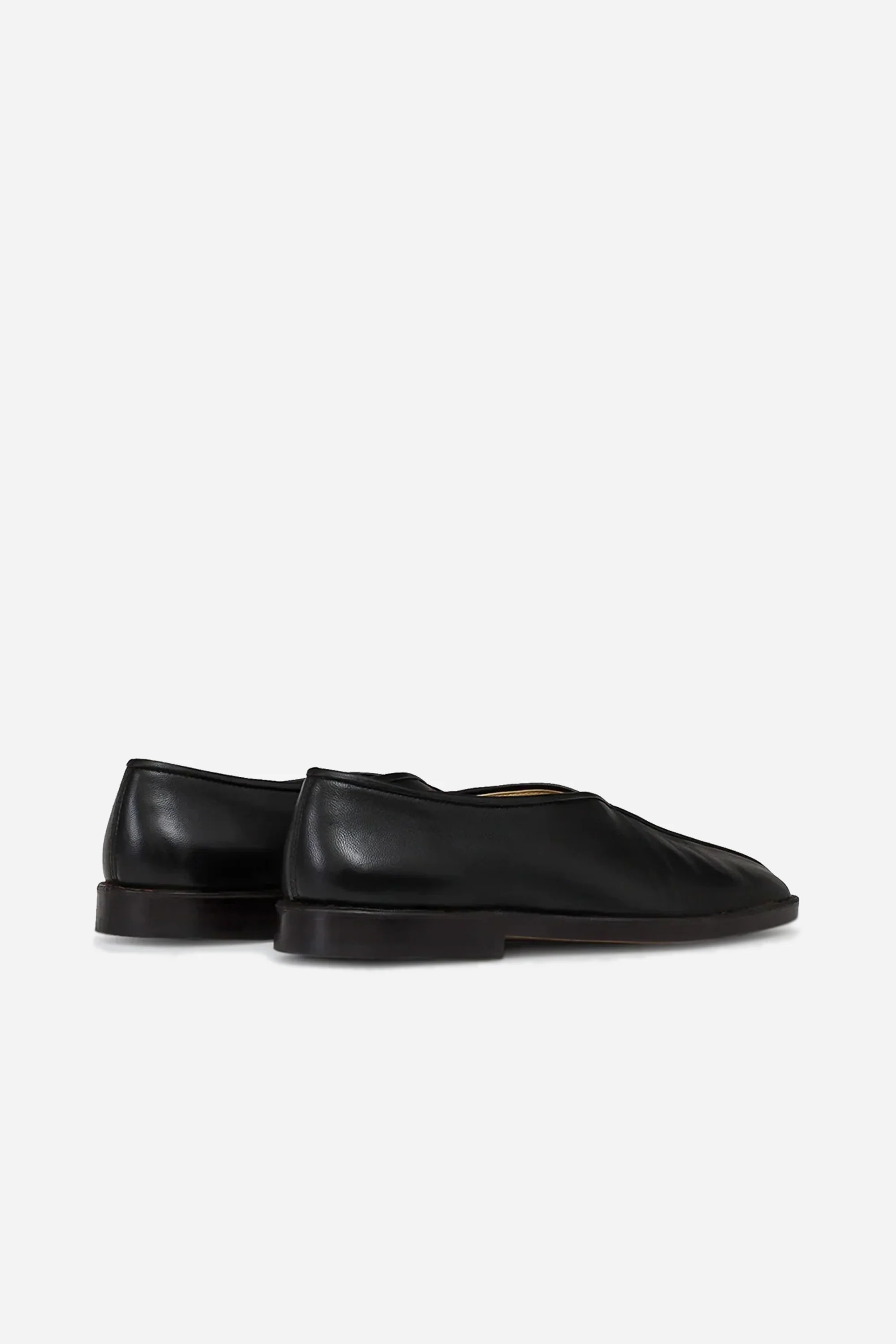 Flat Piped Slippers Womens Black/Dark Chocolate - Image 3