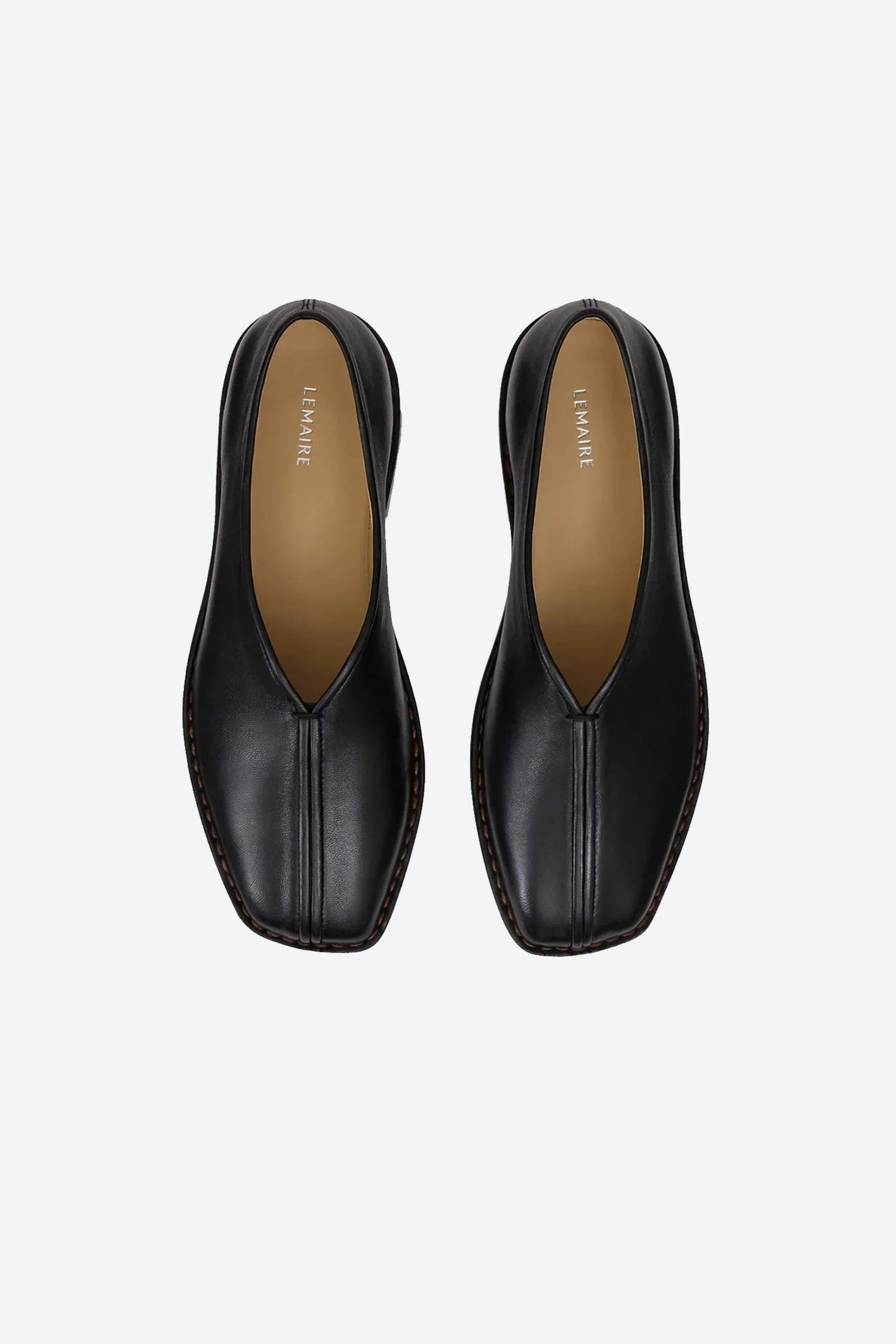 Flat Piped Slippers Womens Black/Dark Chocolate - Image 4