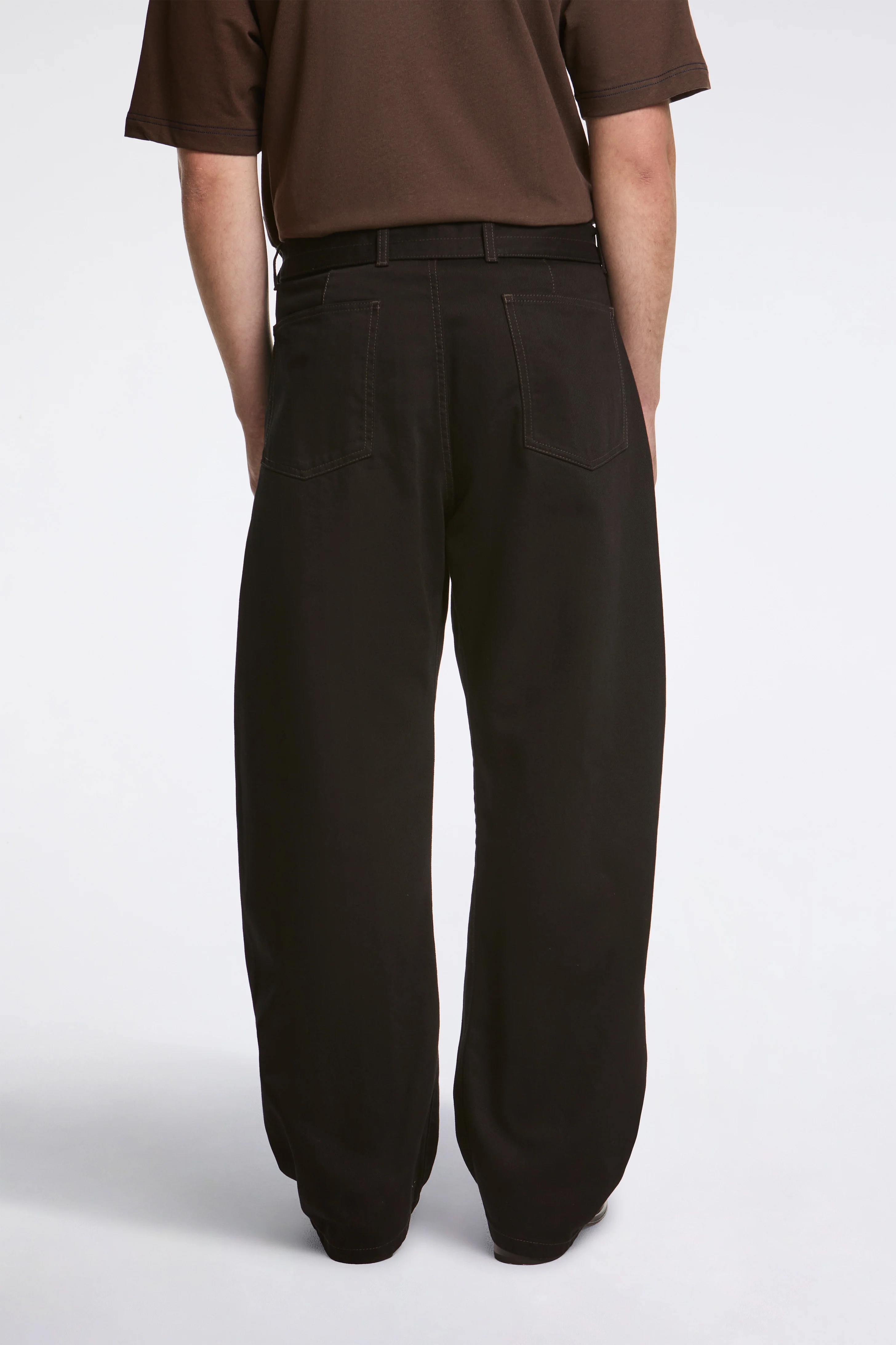 Twisted Belted Pants Black - Image 2